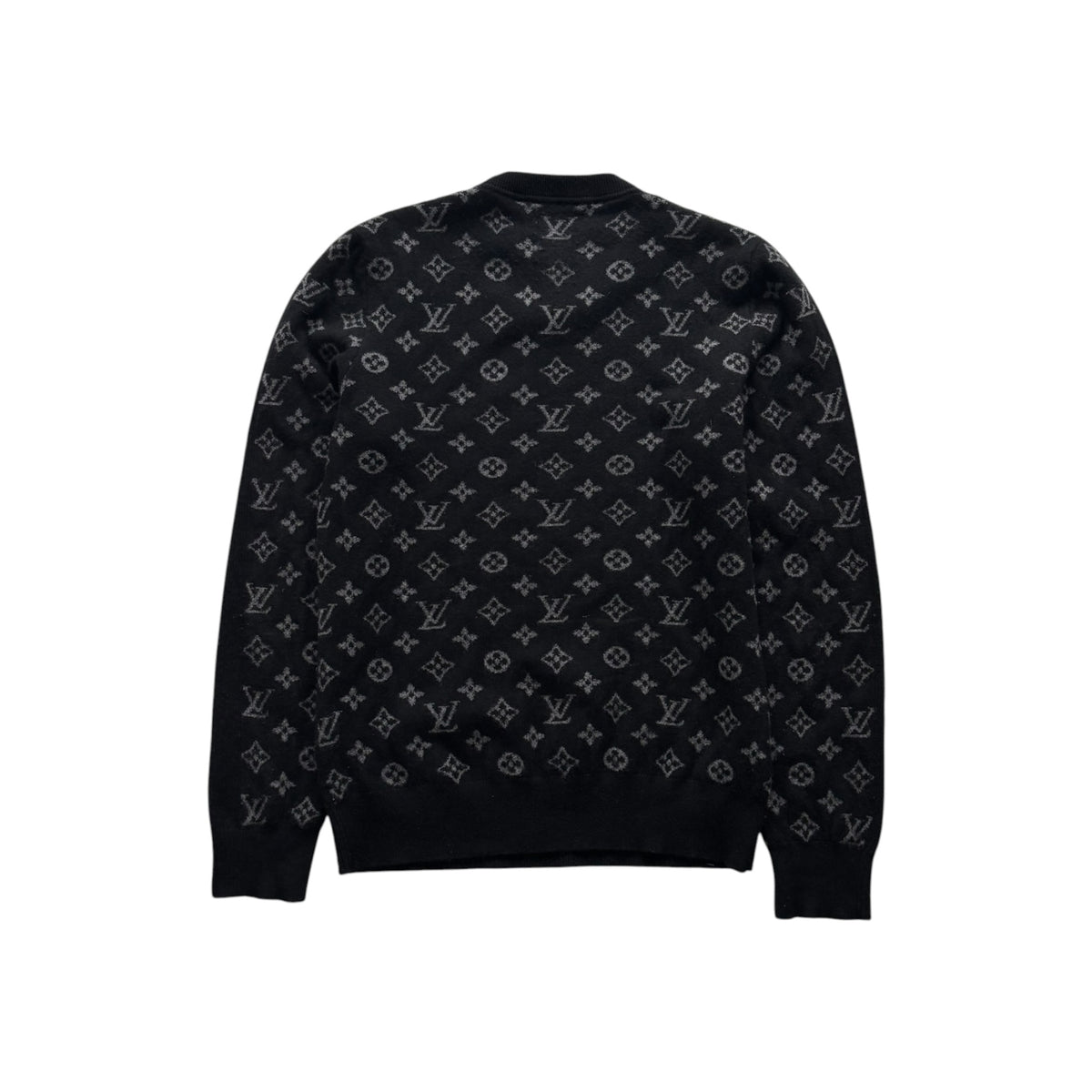 LOUIS VUITTON MONOGRAM WOOL CREWNECK