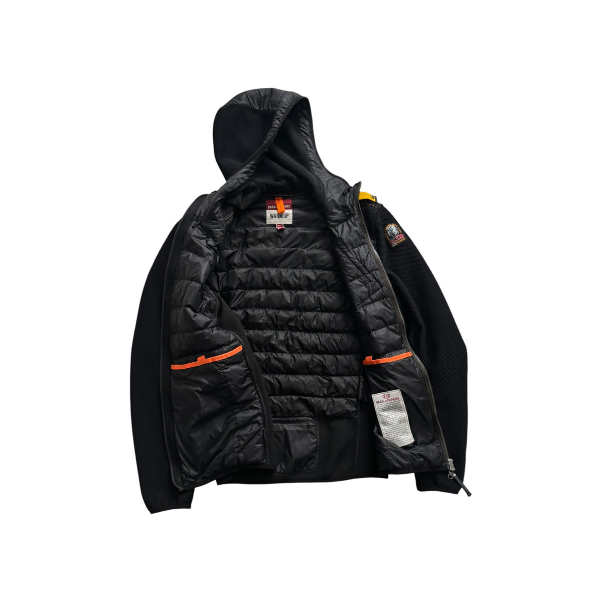 PARAJUMPERS HYBRID NOLAN HOODED CARDIGAN