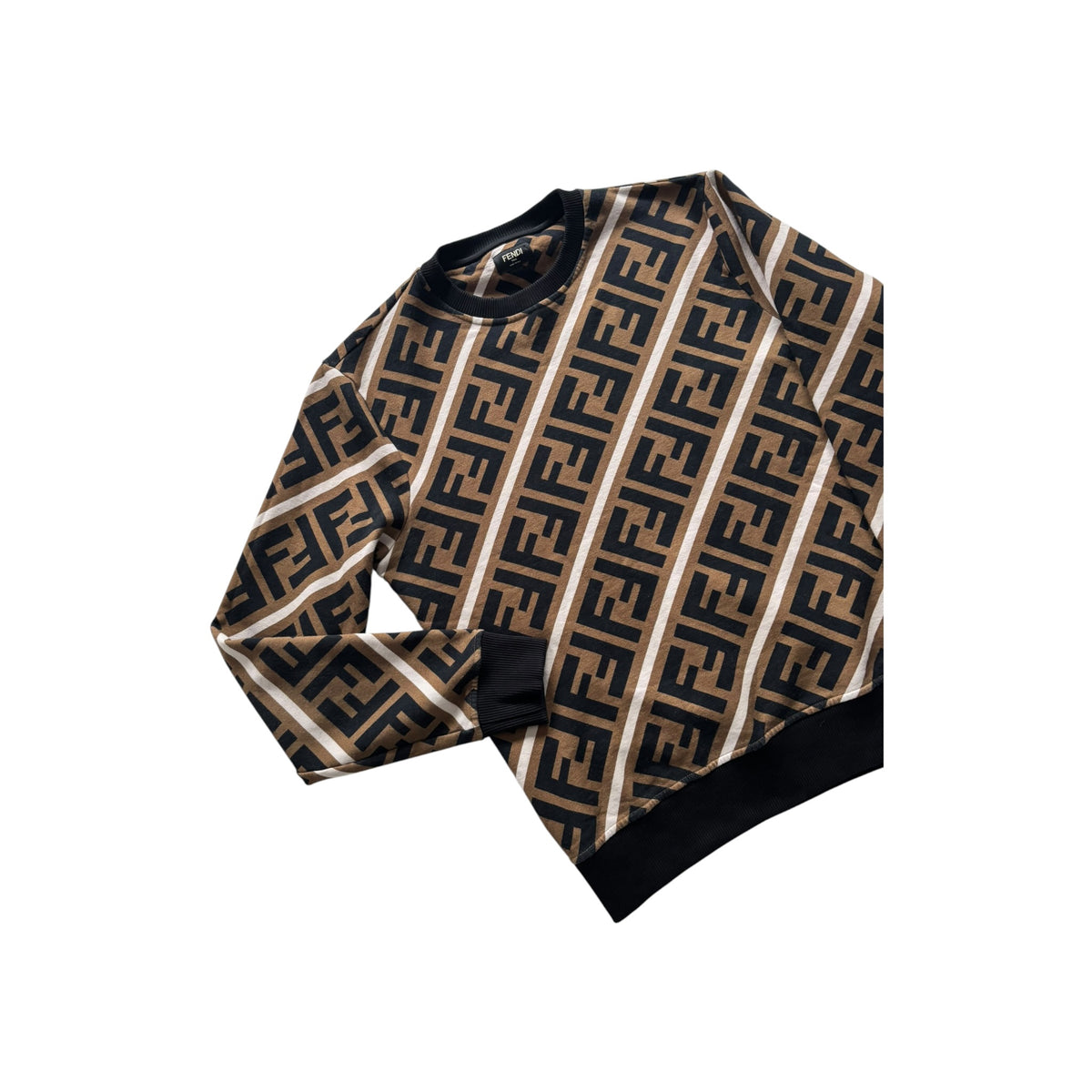 FENDI FF MONOGRAM CREWNECK