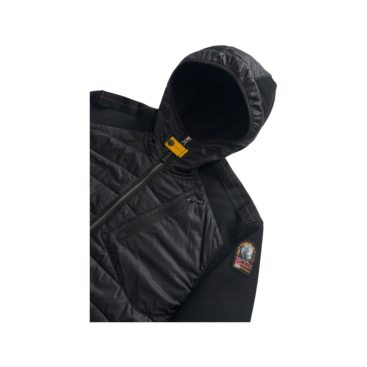 PARAJUMPERS HYBRID NOLAN HOODED CARDIGAN