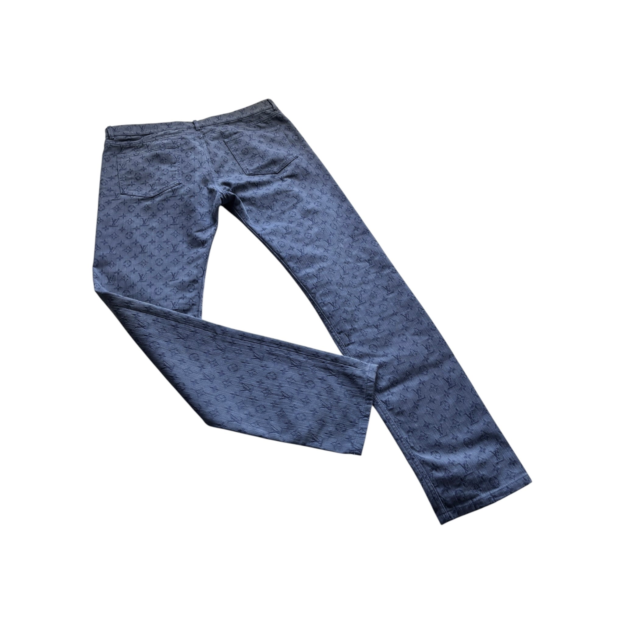 LOUIS VUITTON MONOGRAM JEANS
