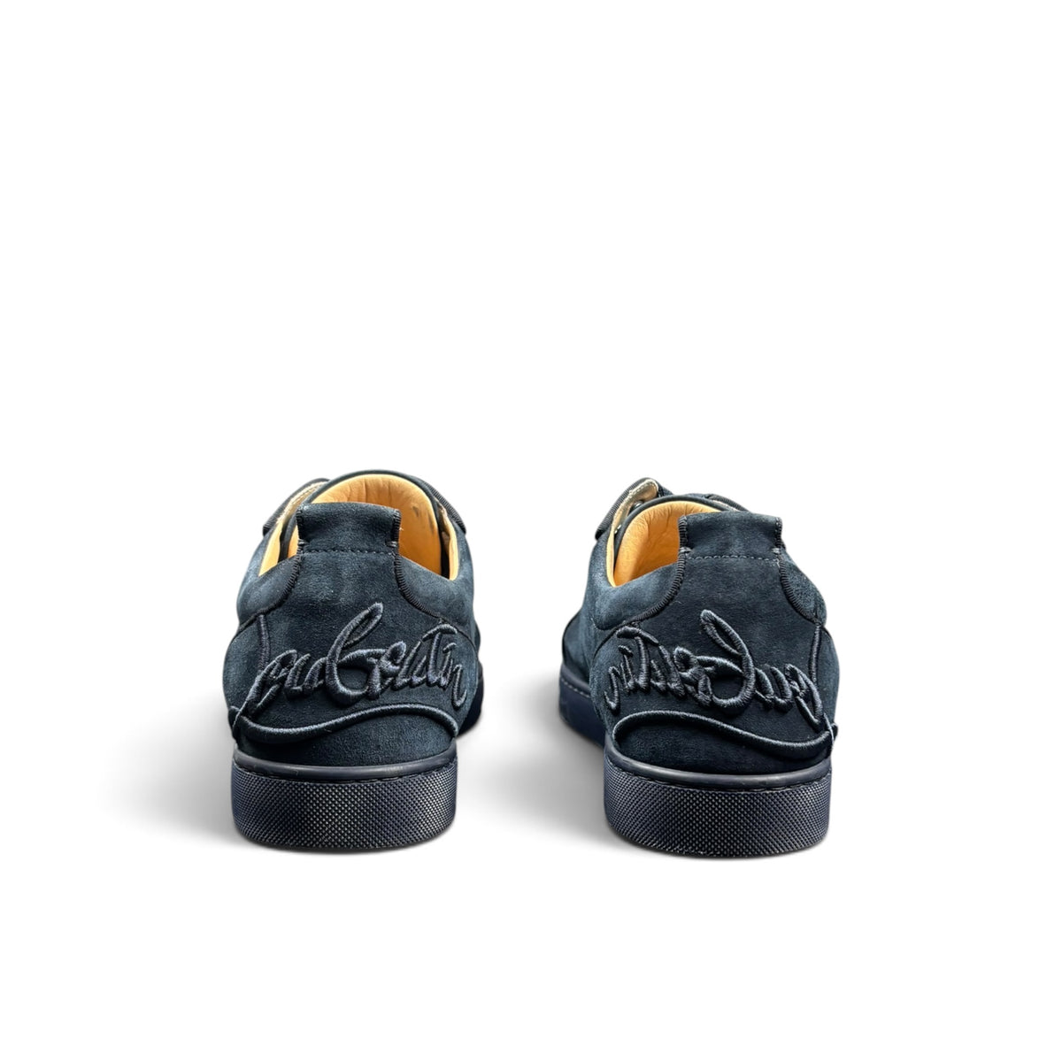 CHRISTIAN LOUBOUTIN FLAT SUEDE SNEAKERS