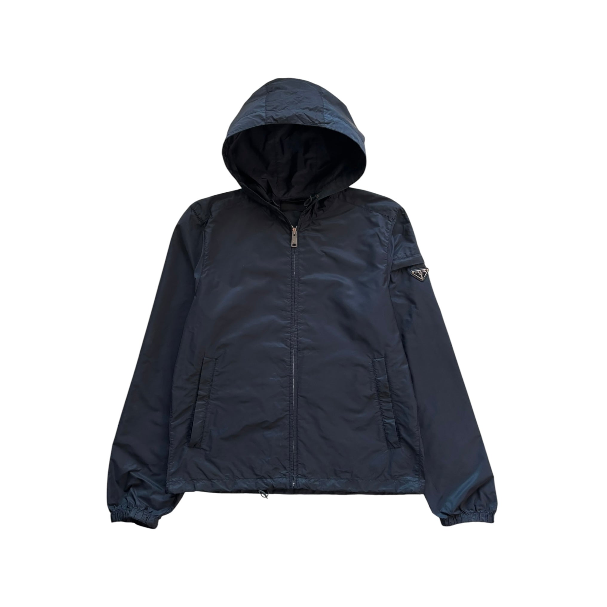 PRADA TRIANGLE LOGO WINDBREAKER