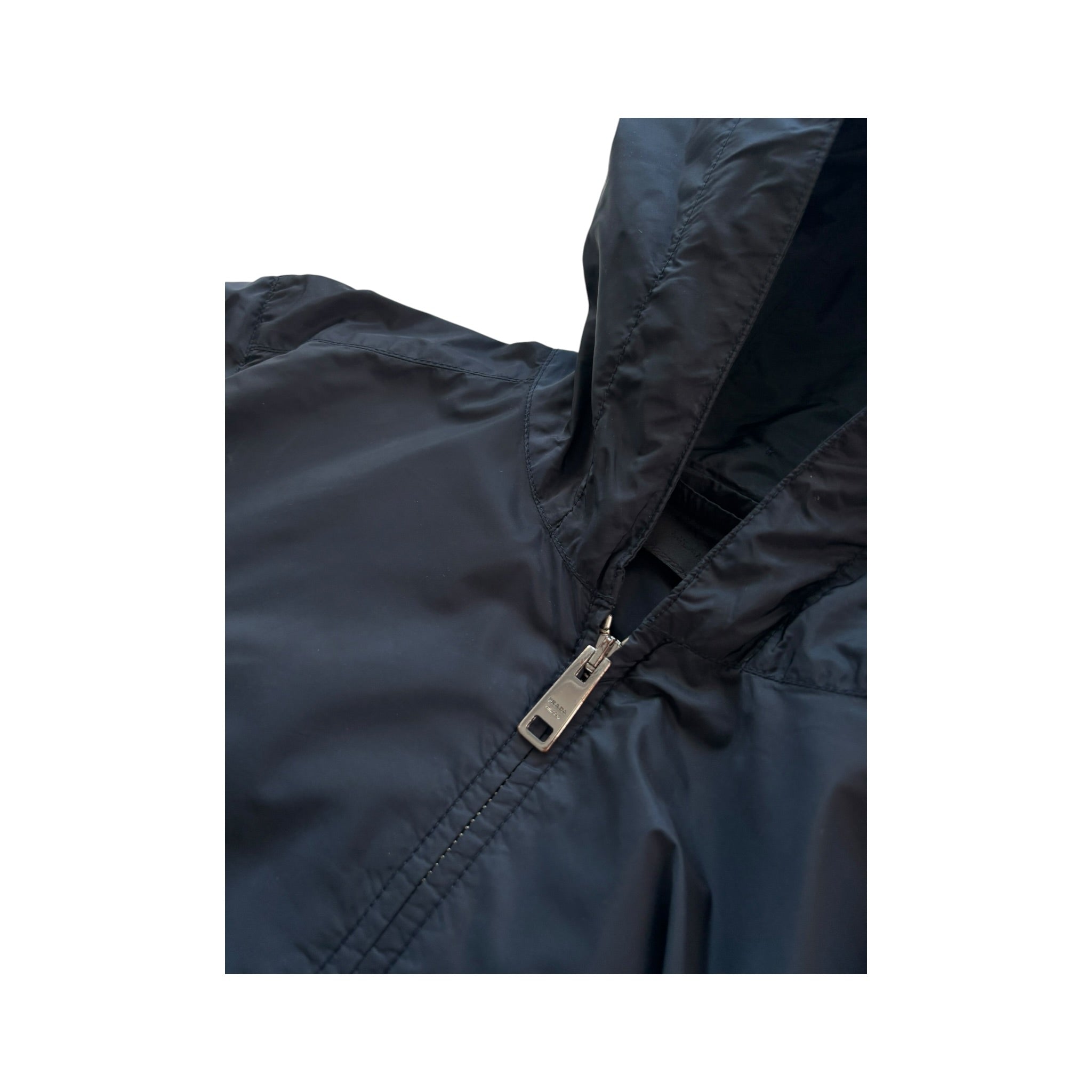 PRADA TRIANGLE LOGO WINDBREAKER