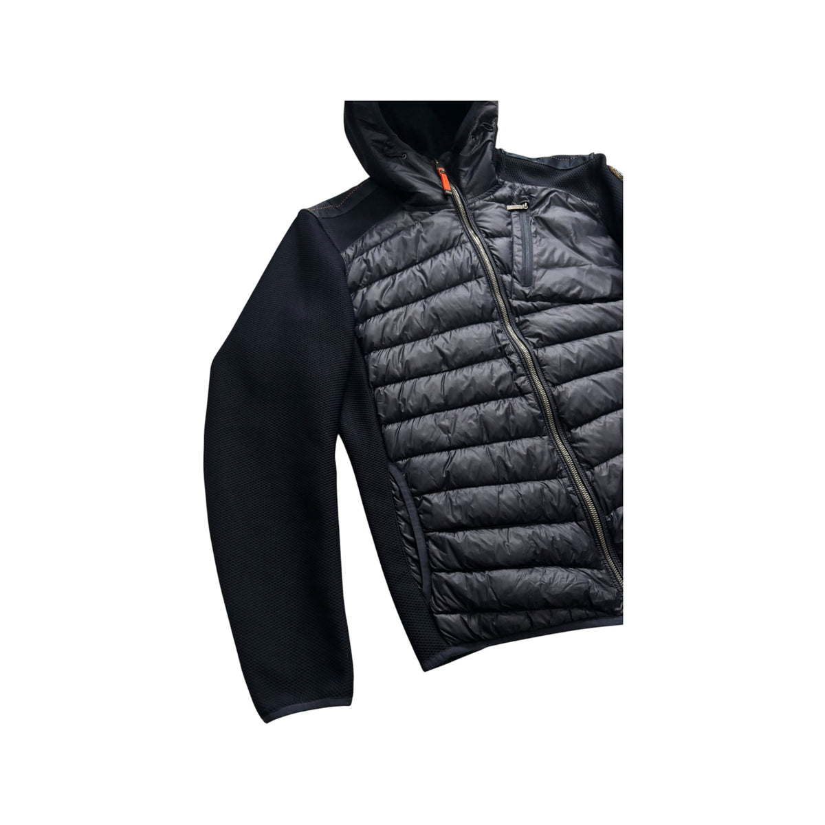 PARAJUMPERS HYBRID NOLAN HOODED CARDIGAN