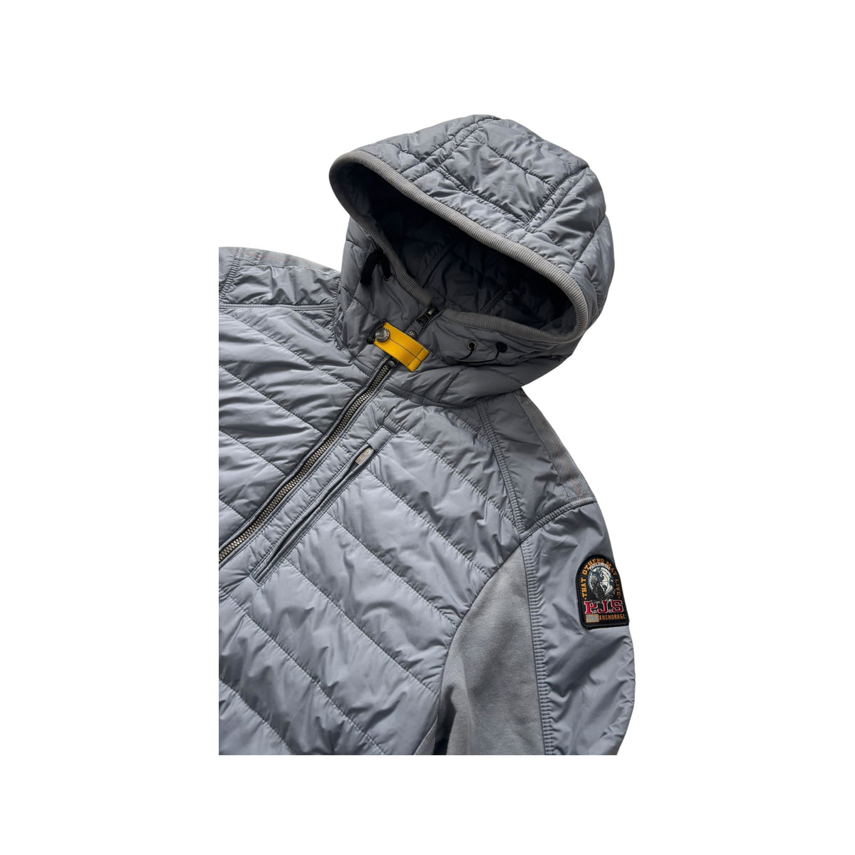 PARAJUMPERS GORDON HOODED FLEECE CARDIGAN