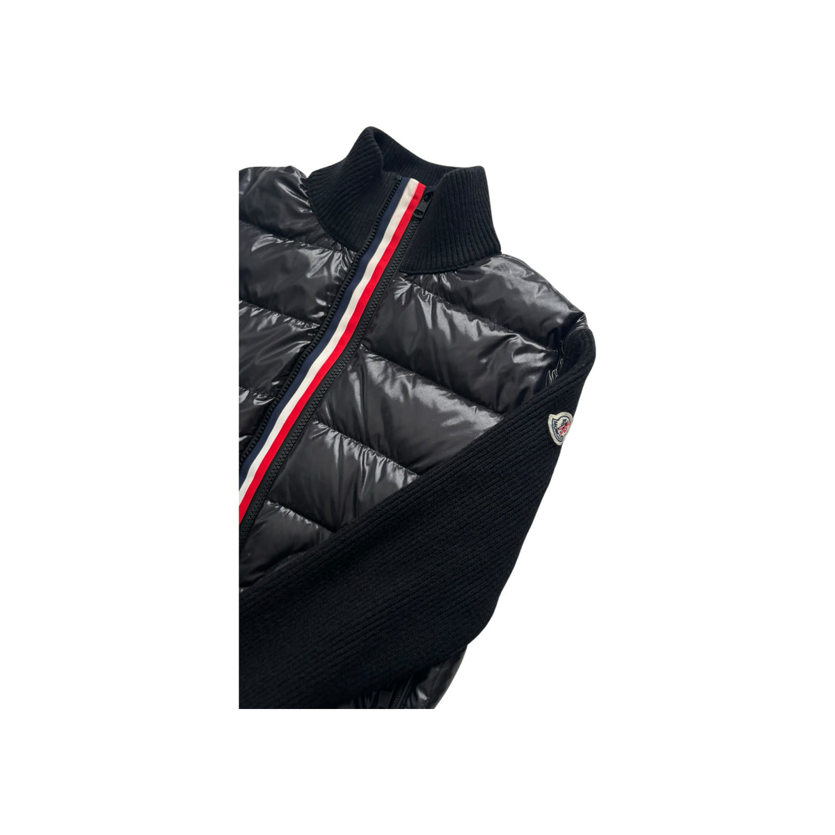 MONCLER DOWN PADDED CARDIGAN