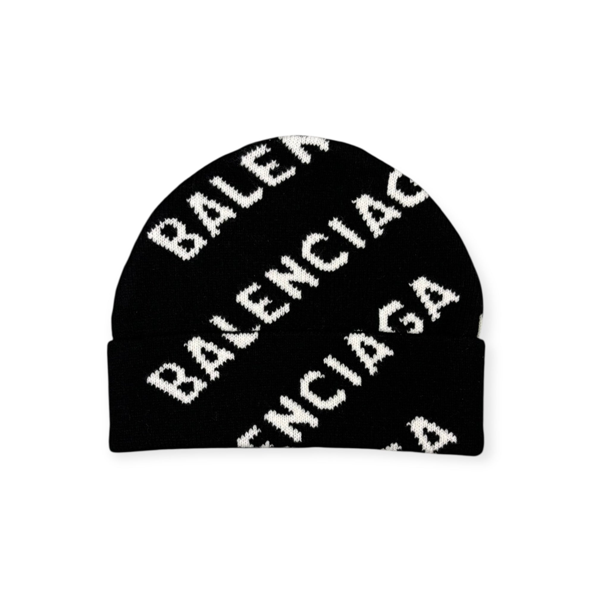 BALENCIAGA ALL OVER BEANIE