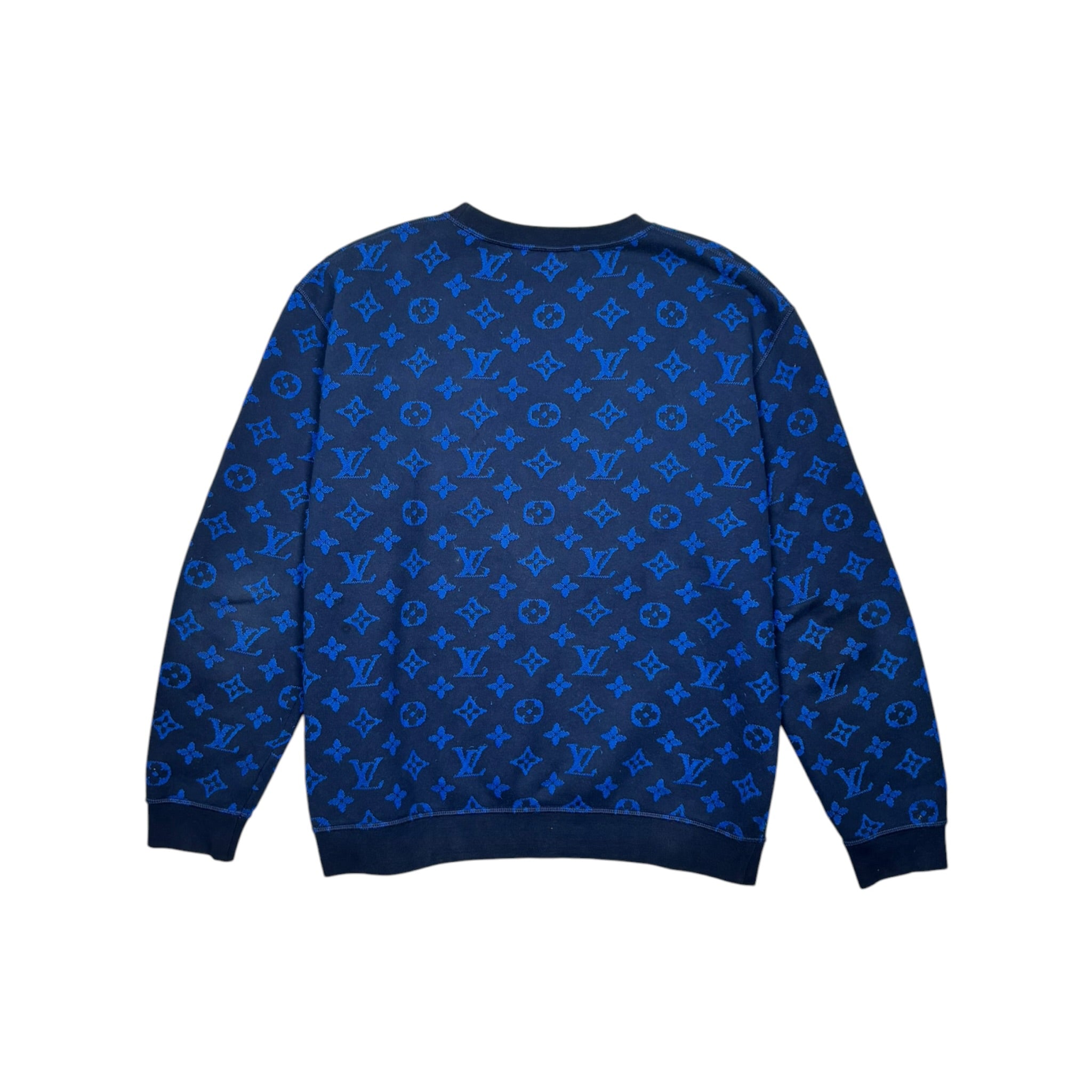 LOUIS VUITTON MONOGRAM JACQUARD CREWNECK