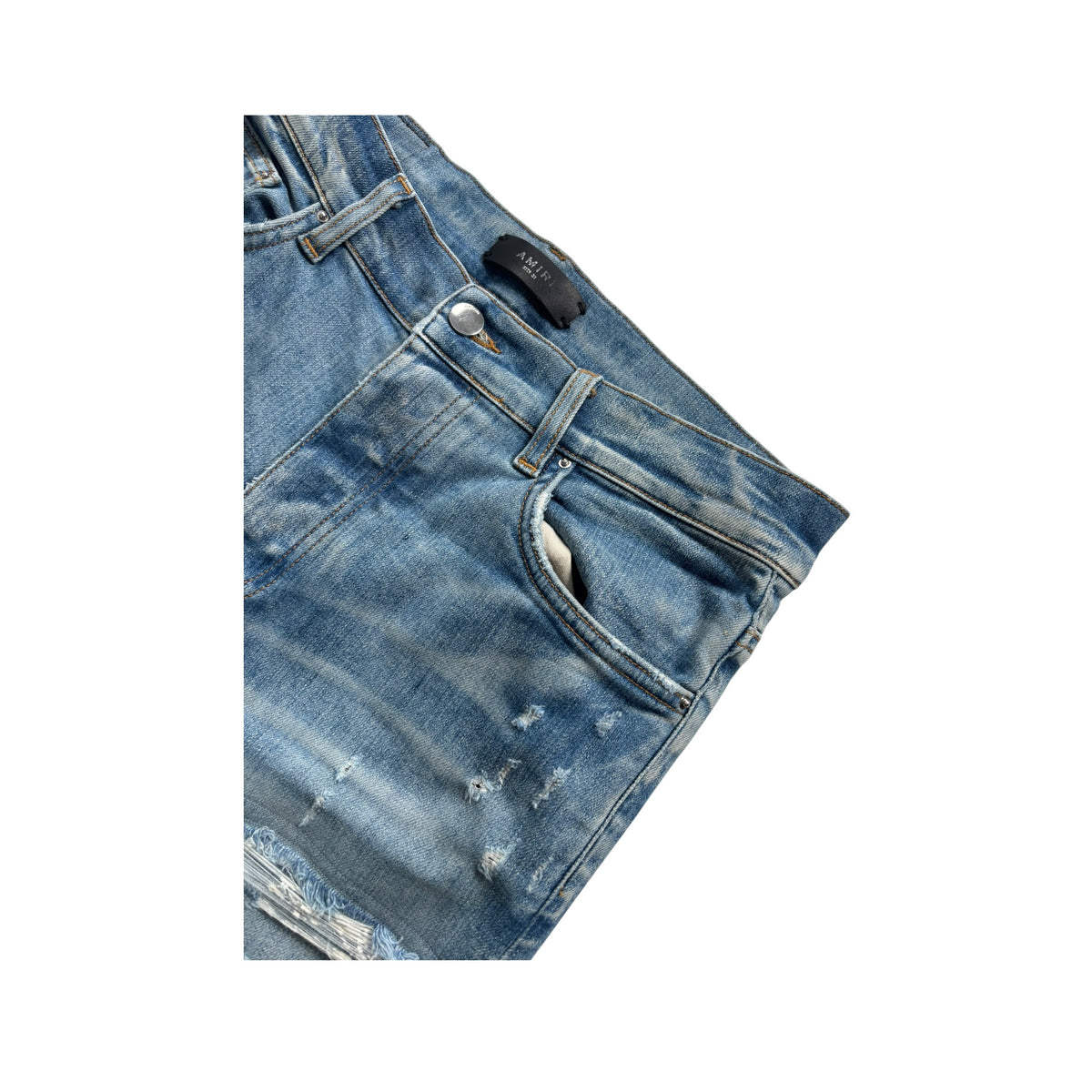 AMIRI MX1 DISTRESSED JEANS