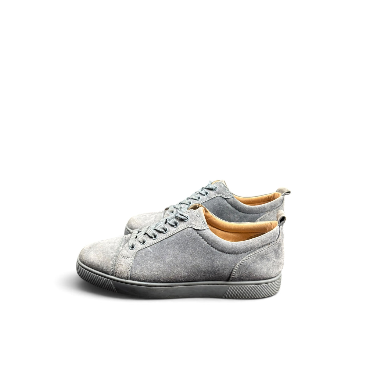 CHRISTIAN LOUBOUTIN FLAT SUEDE SNEAKERS