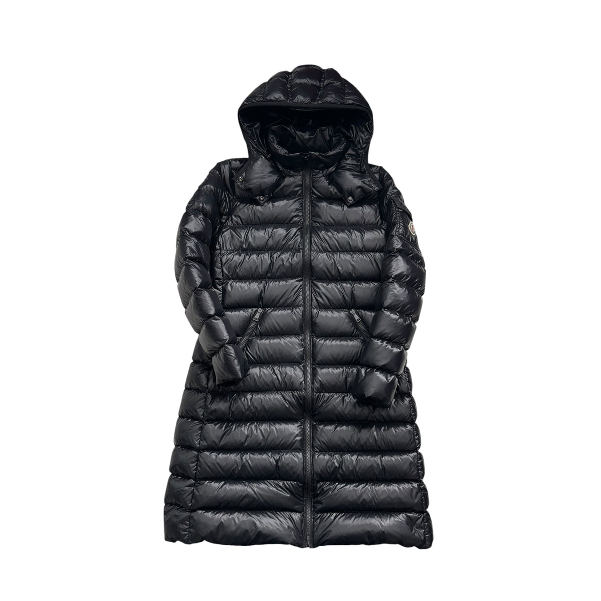 MONCLER WOMENS MOKA LONG DOWN JACKET