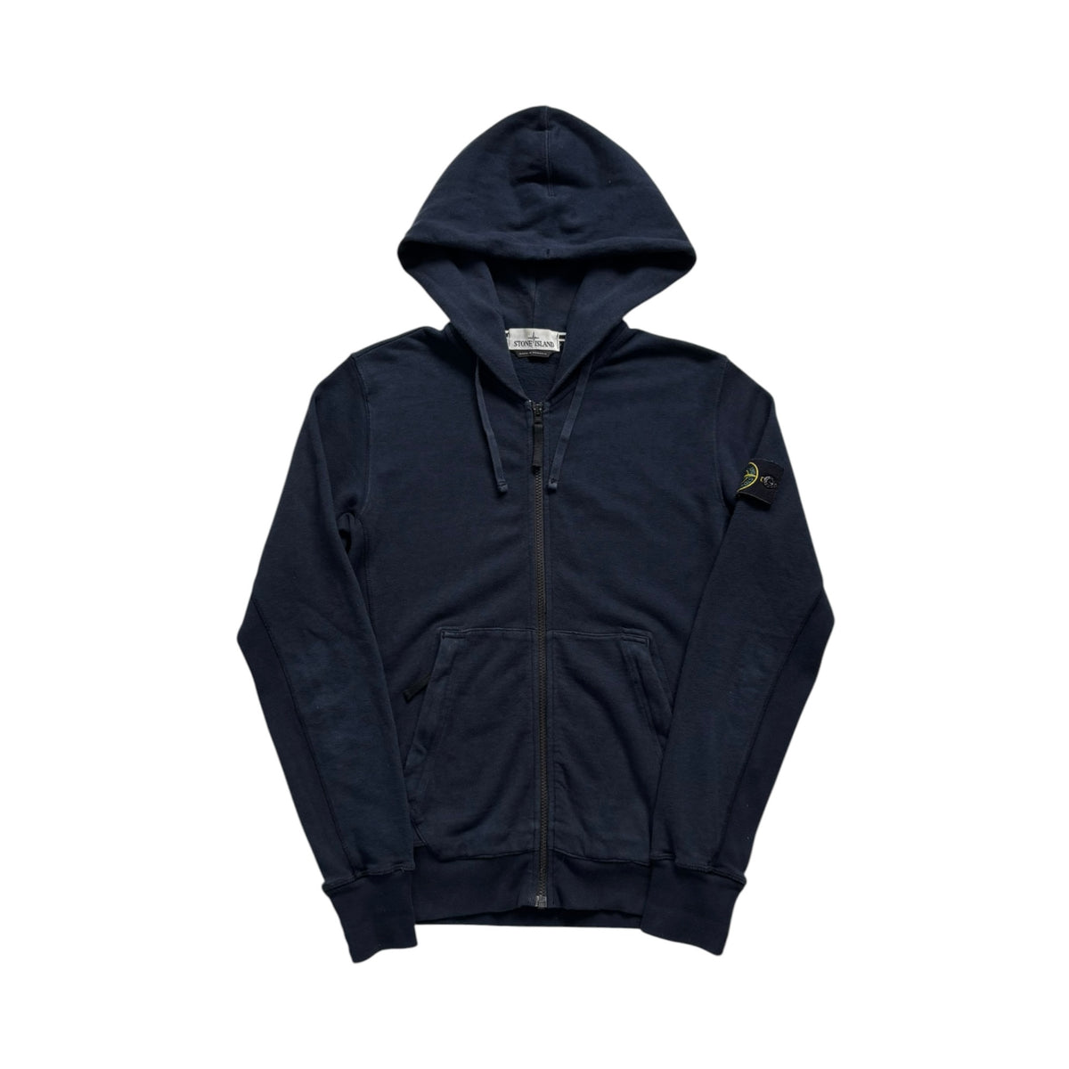STONE ISLAND ZIP-UP HOODIE