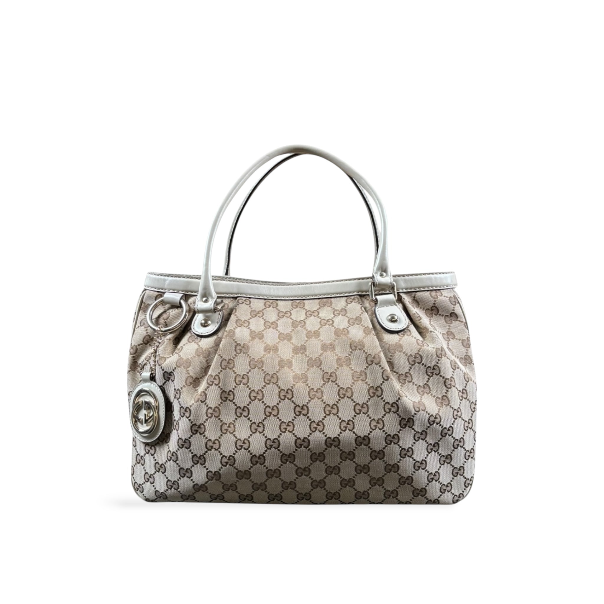GUCCI GG CANVAS TOTE BAG