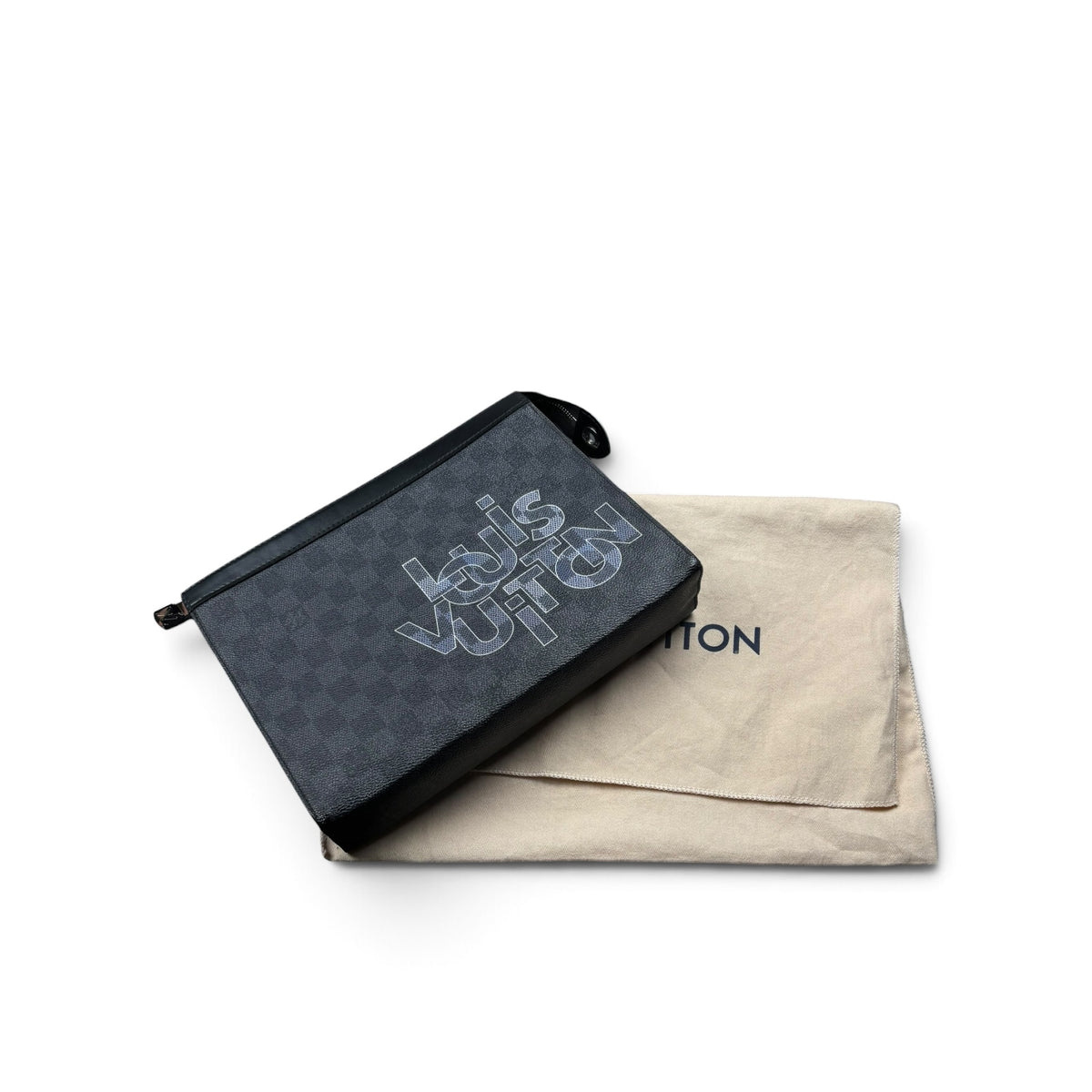 LOUIS VUITTON DAMIER GRAPHITE POCHETTE VOYAGE