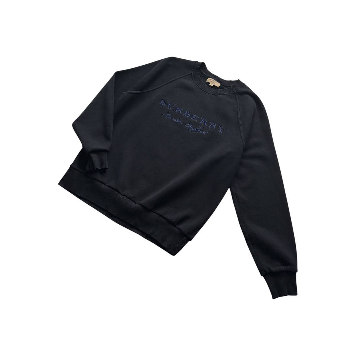 BURBERRY SIGNATURE TEXT LOGO CREWNECK