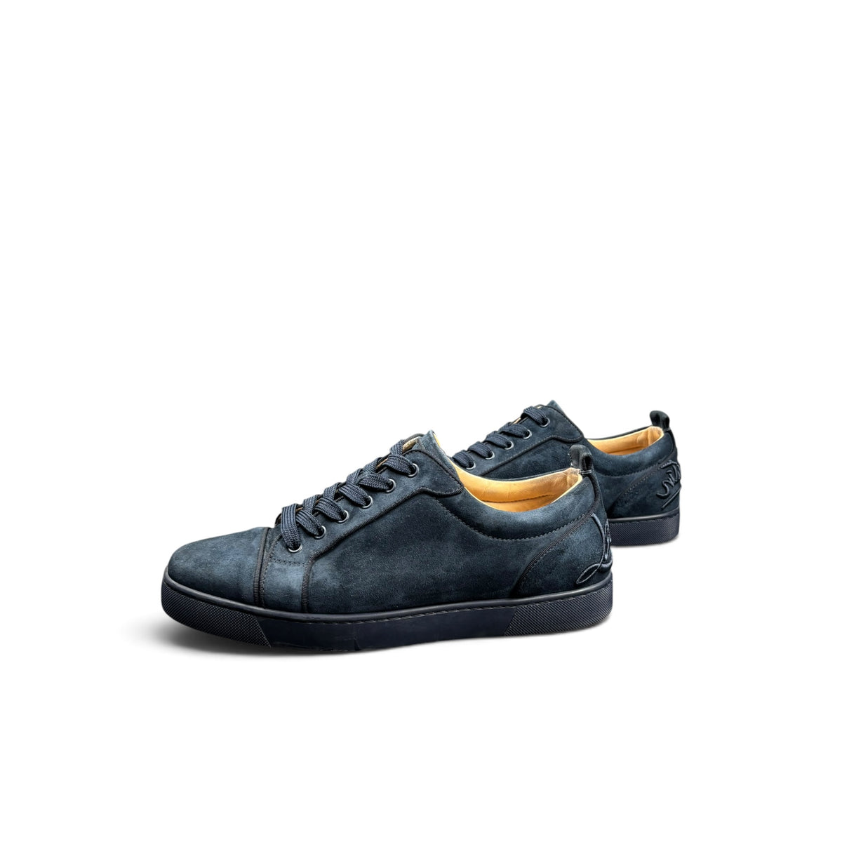 CHRISTIAN LOUBOUTIN FLAT SUEDE SNEAKERS