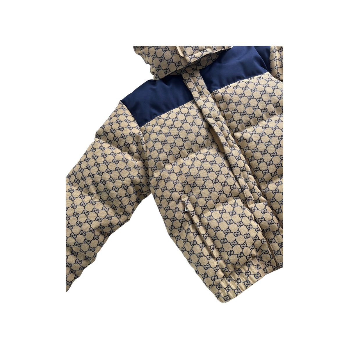 GUCCI GG CANVAS MONOGRAM DOWN PUFFER JACKET