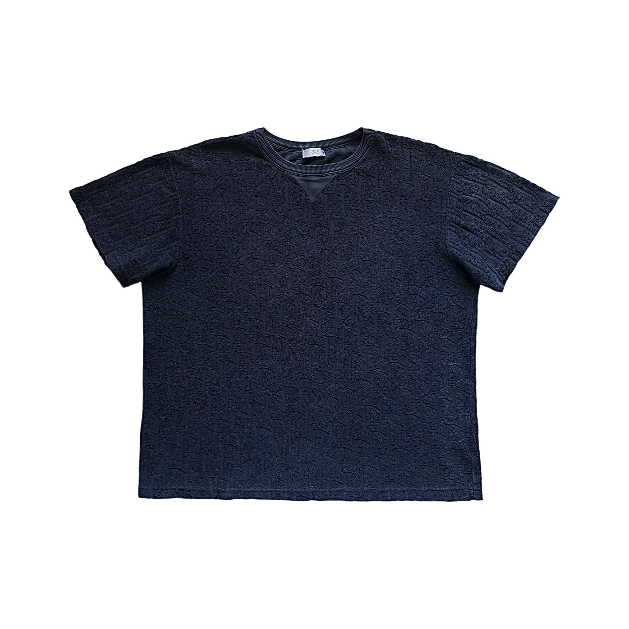 DIOR OBLIQUE TOWELLING T-SHIRT