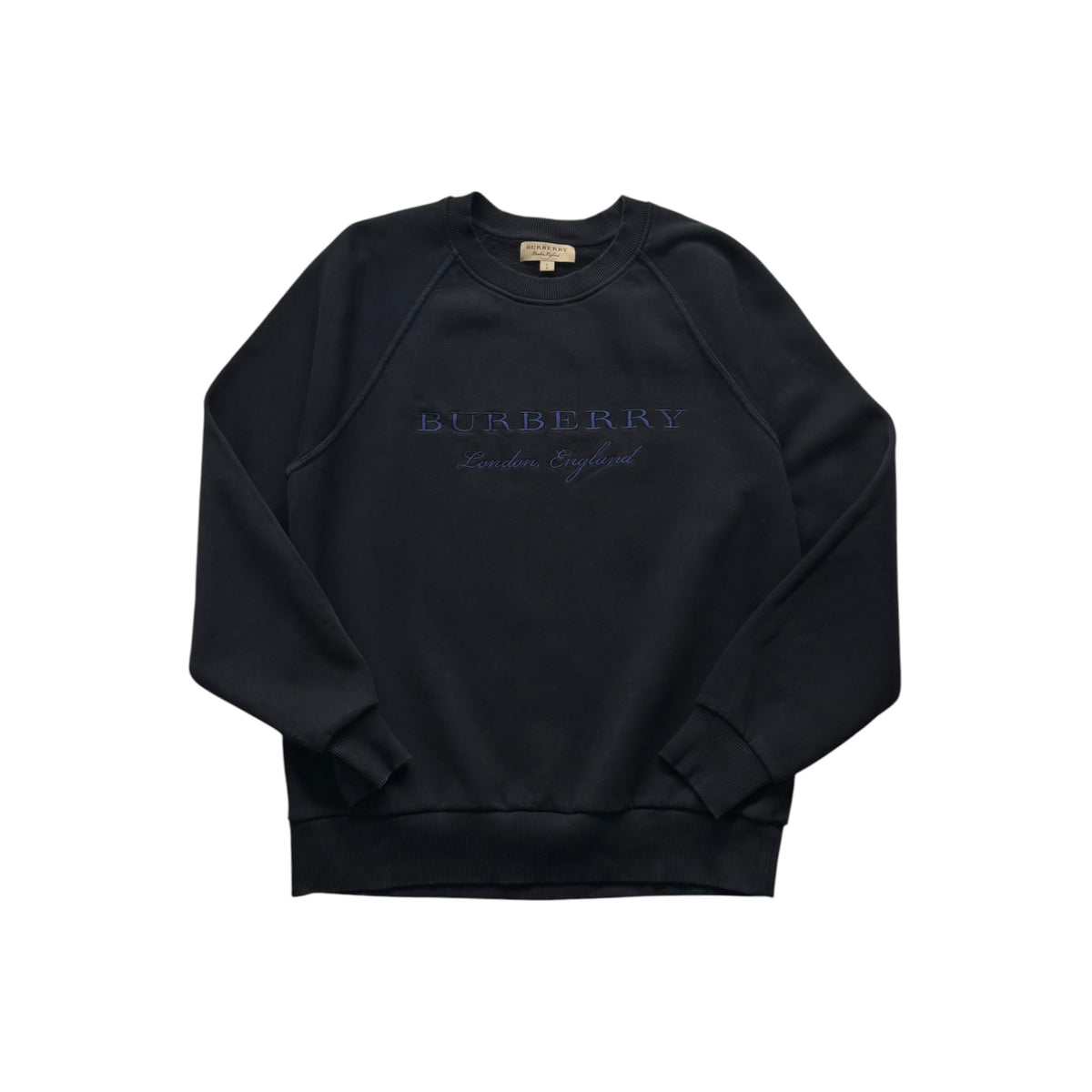 BURBERRY SIGNATURE TEXT LOGO CREWNECK