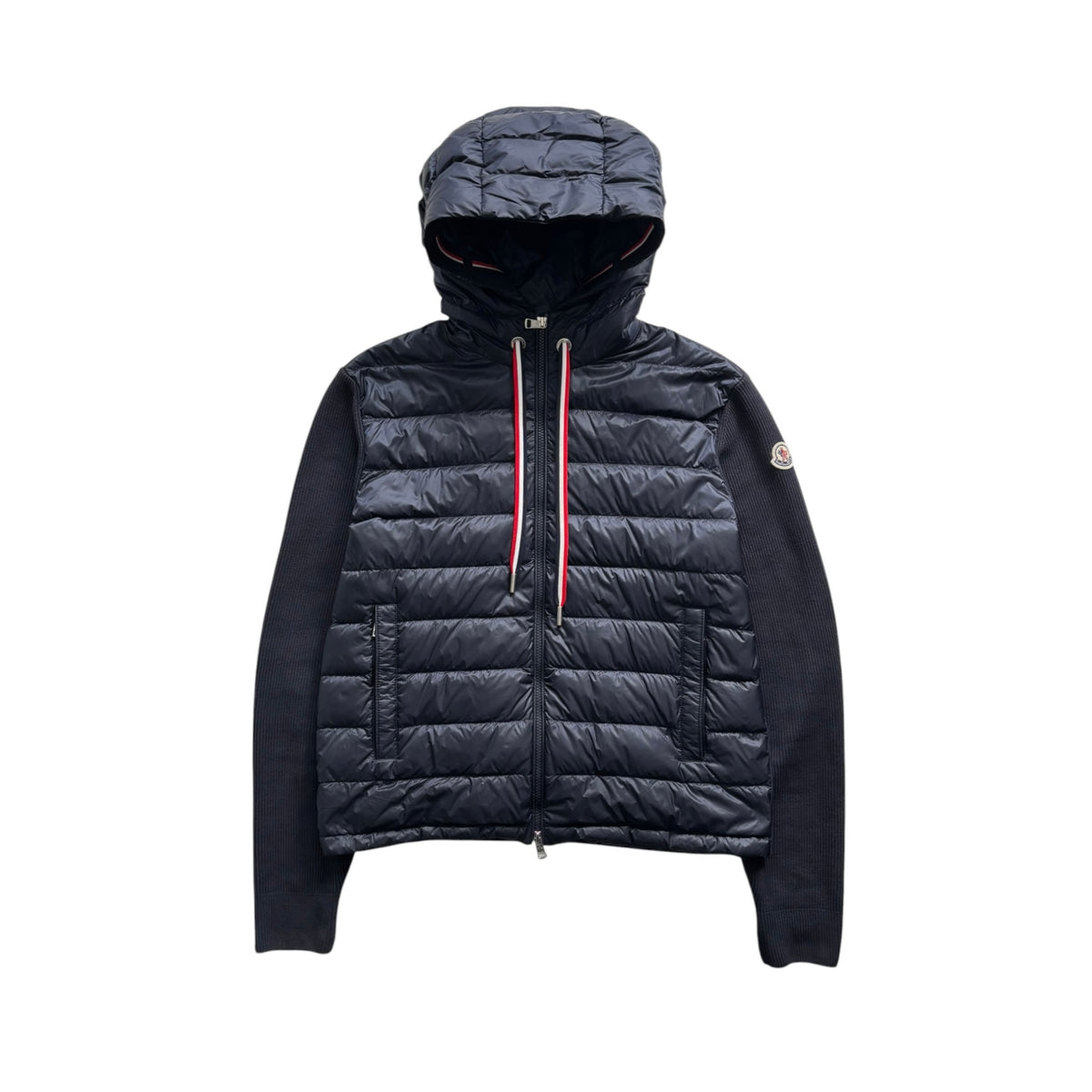 MONCLER HOODED CARDIGAN