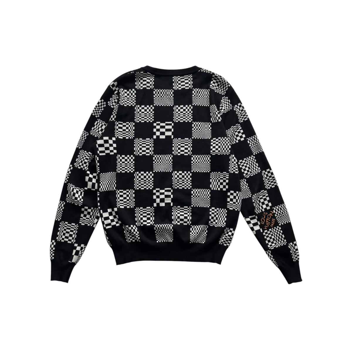 LOUIS VUITTON DISTORTED DAMIER SWEATER