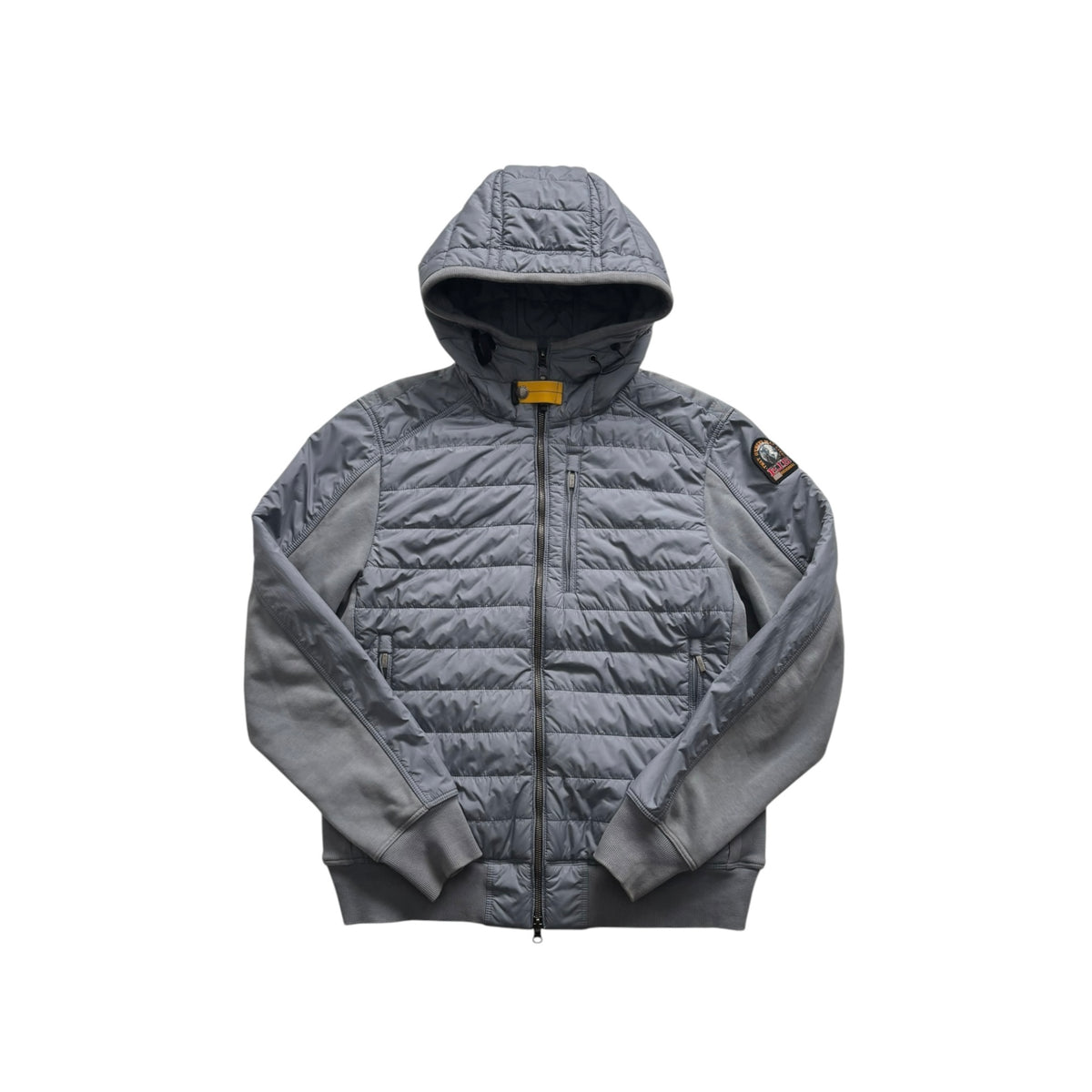 PARAJUMPERS GORDON HOODED FLEECE CARDIGAN