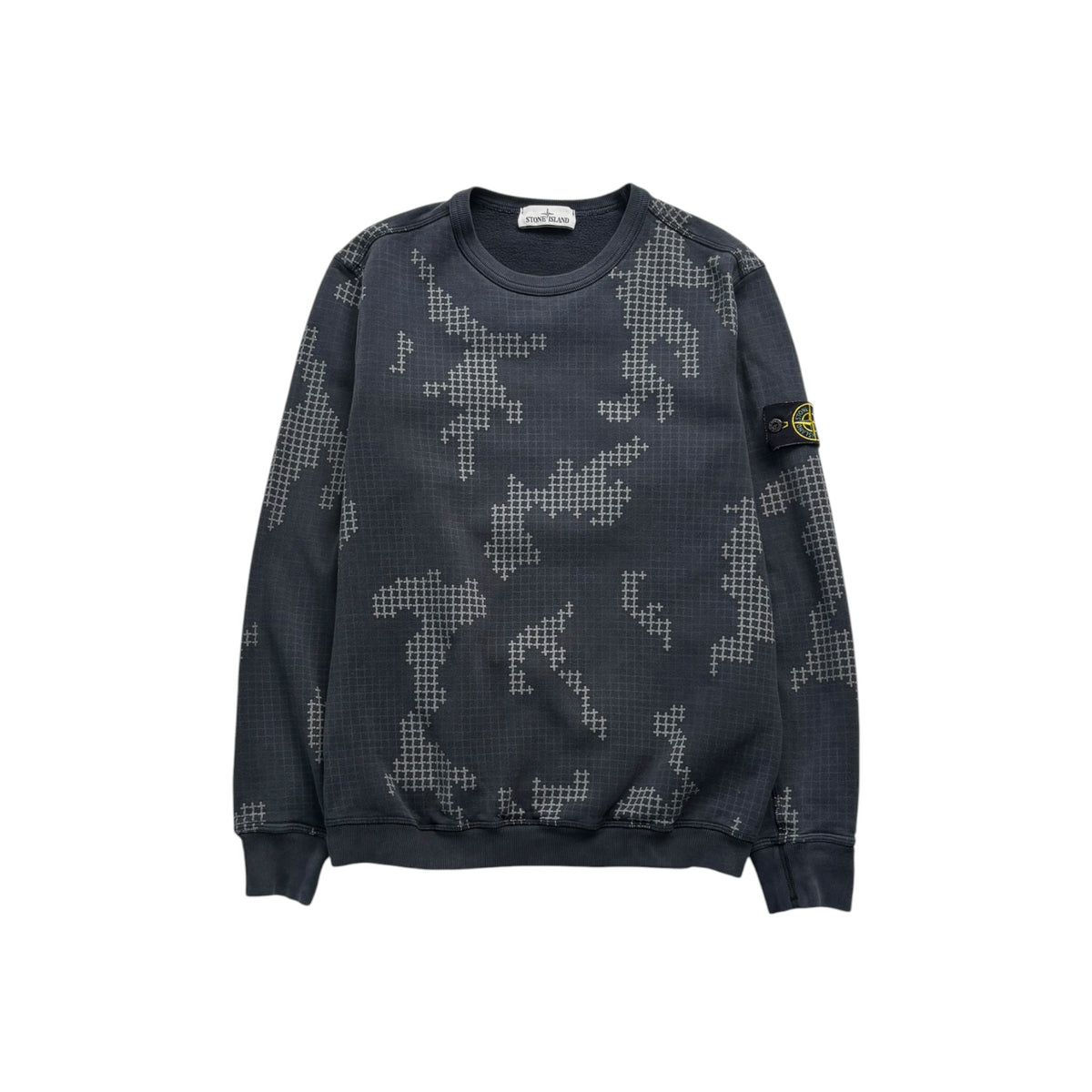 STONE ISLAND ABSTRACT CREWNECK