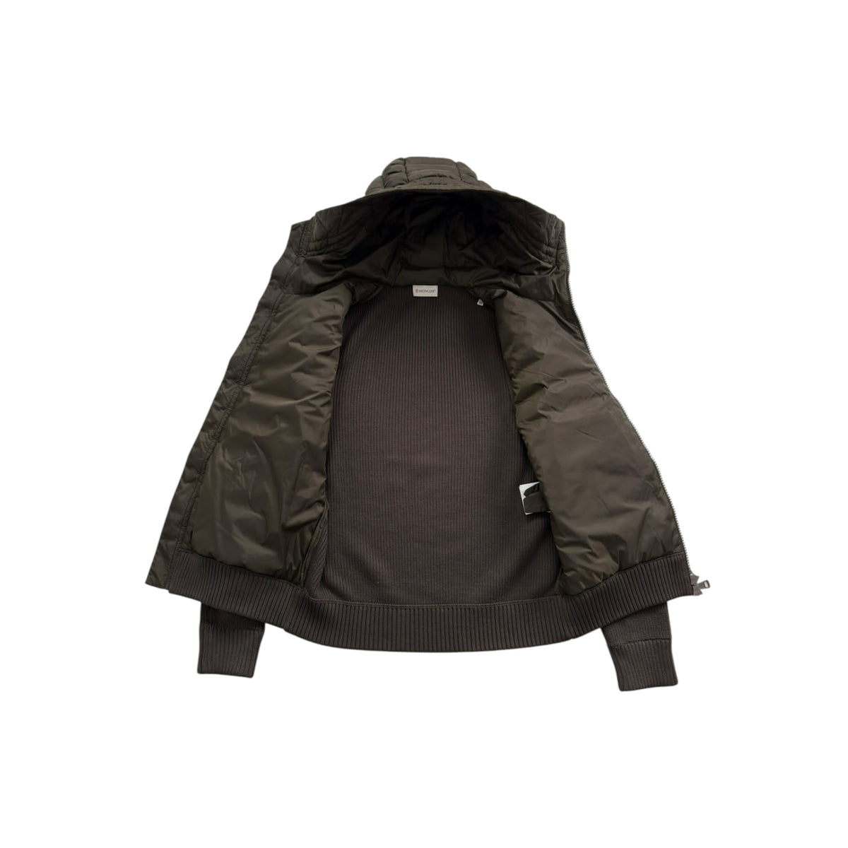 MONCLER HOODED CARDIGAN