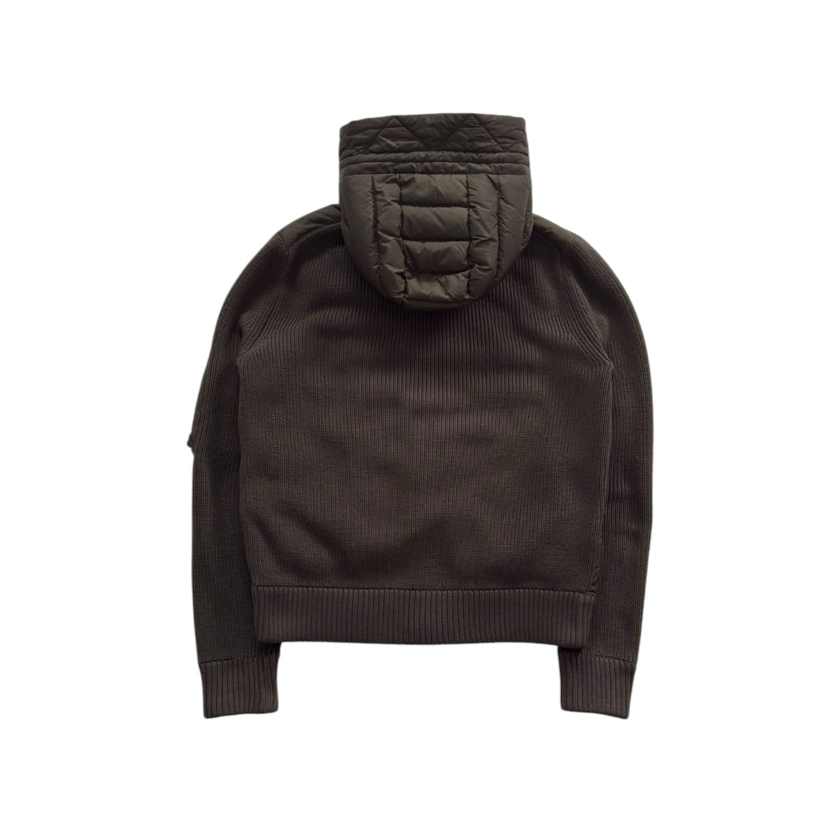 MONCLER HOODED CARDIGAN