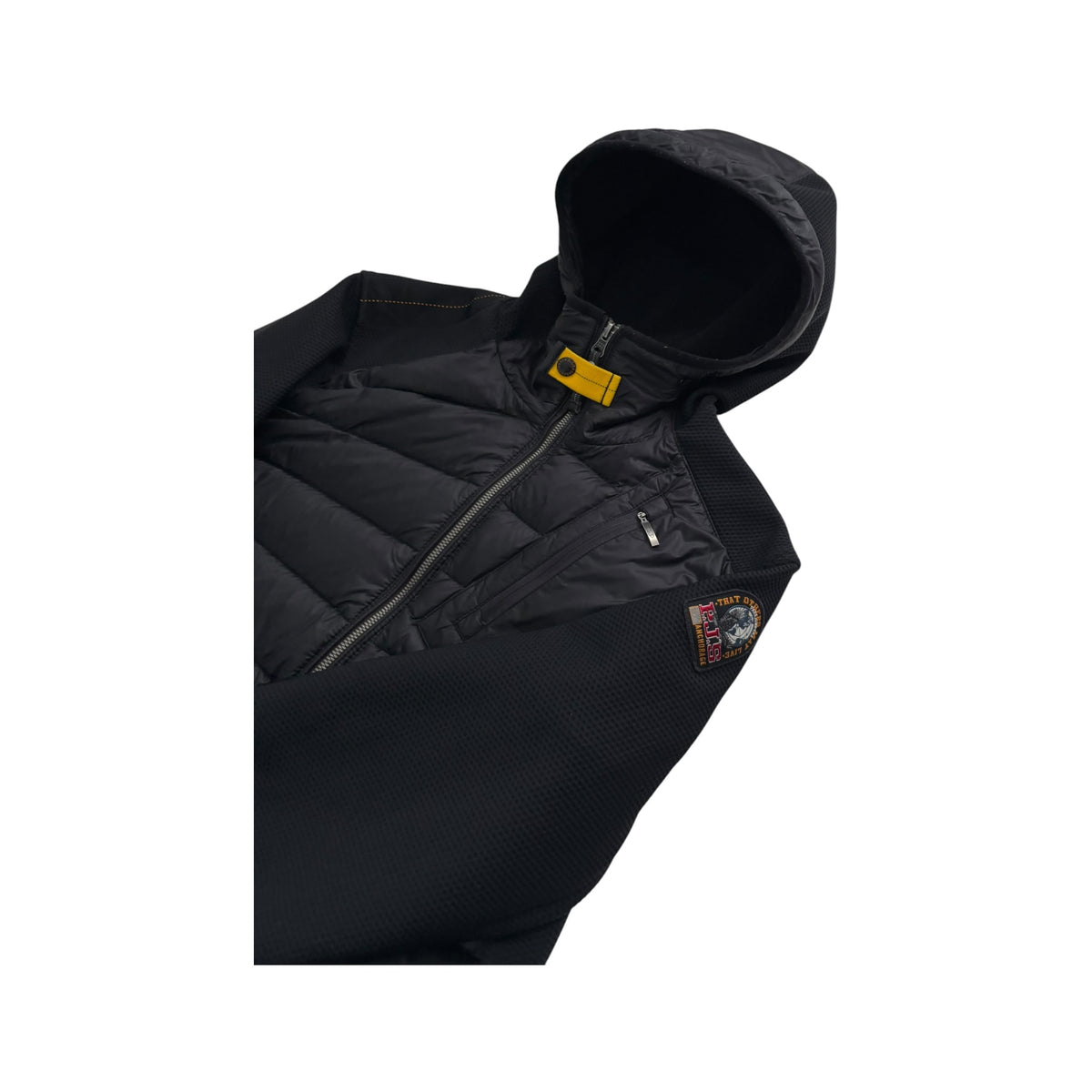 PARAJUMPERS HYBRID NOLAN HOODED CARDIGAN