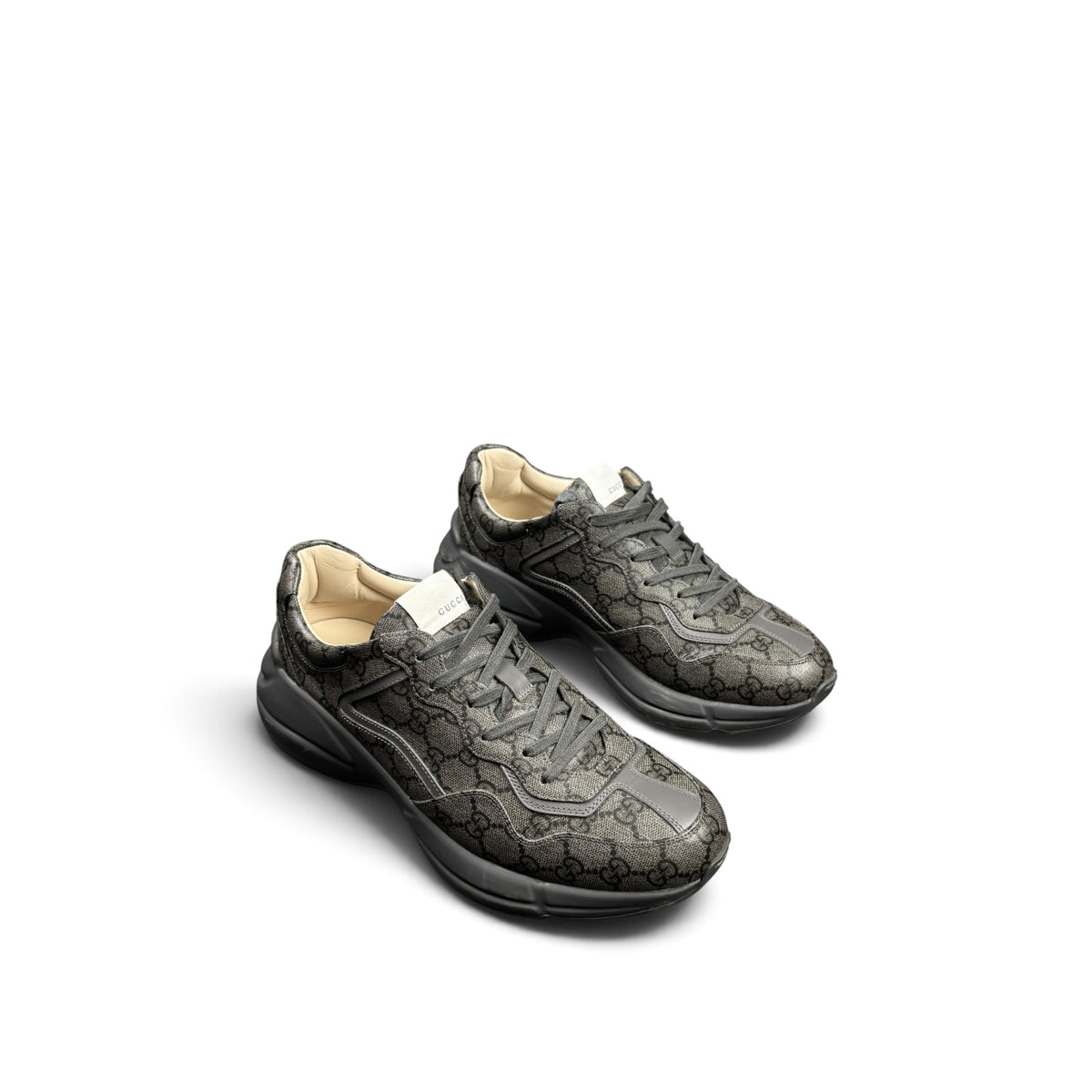 GUCCI RYTHON GG MONOGRAM SNEAKERS