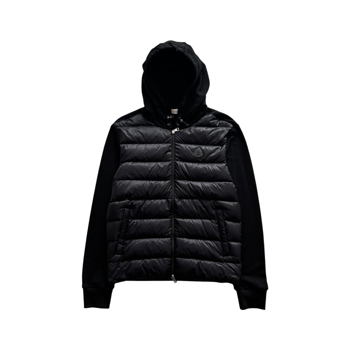 MONCLER BLACK LABEL HOODED CARDIGAN