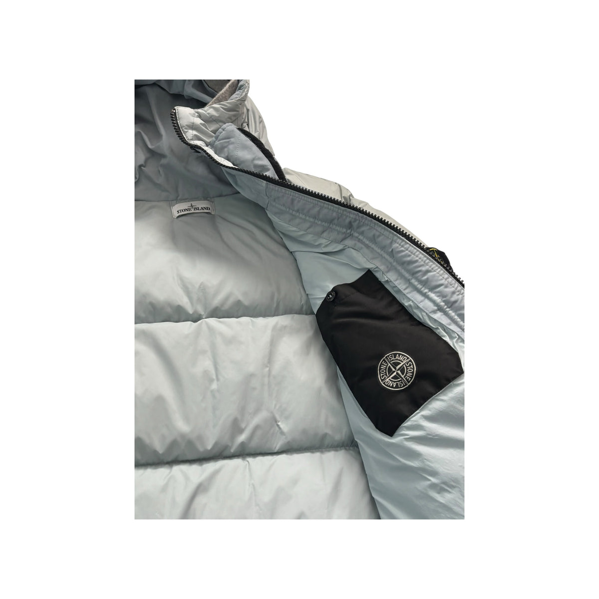 STONE ISLAND GARMENT DYED CRINKLE REPS DOWN PARKA