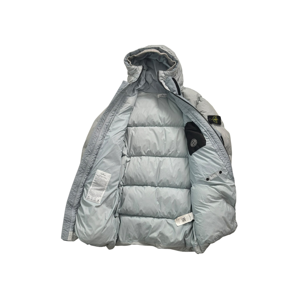 STONE ISLAND GARMENT DYED CRINKLE REPS DOWN PARKA
