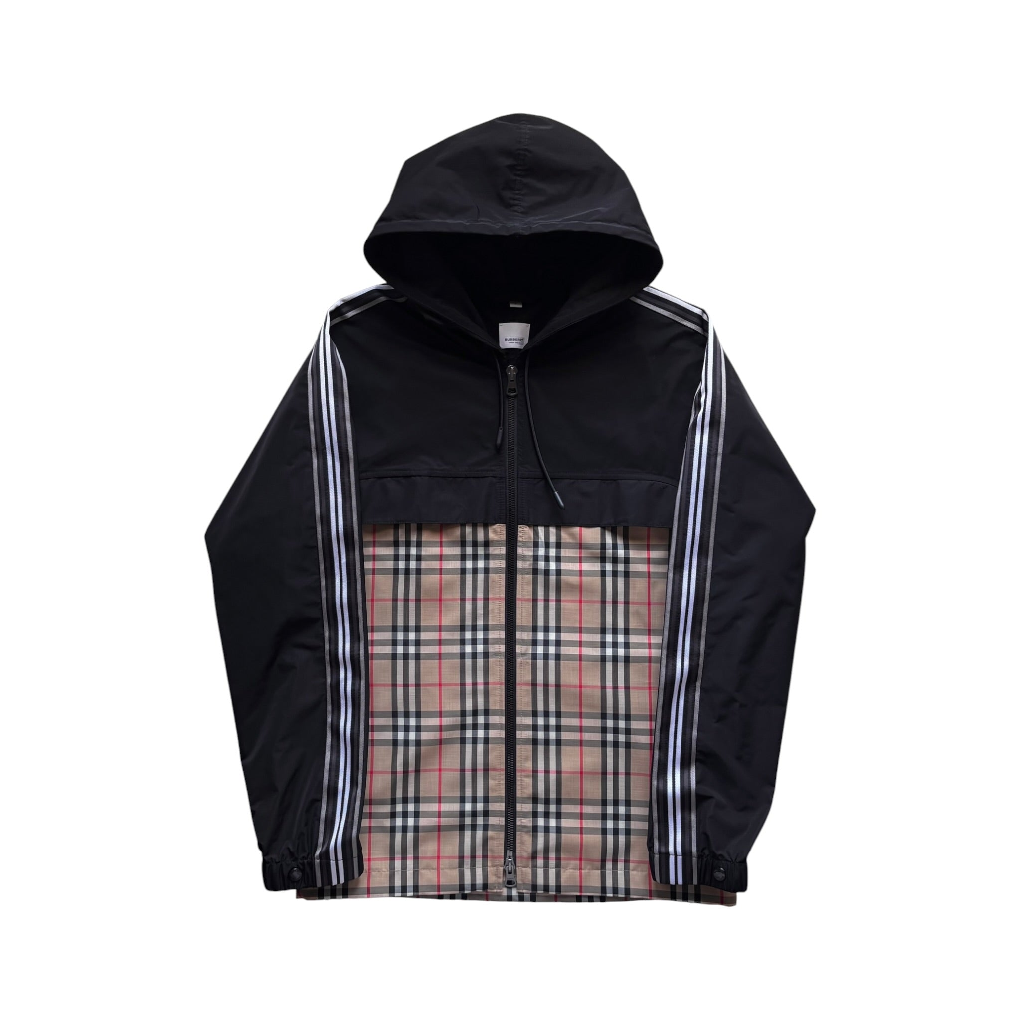 BURBERRY CHECK WINDBREAKER
