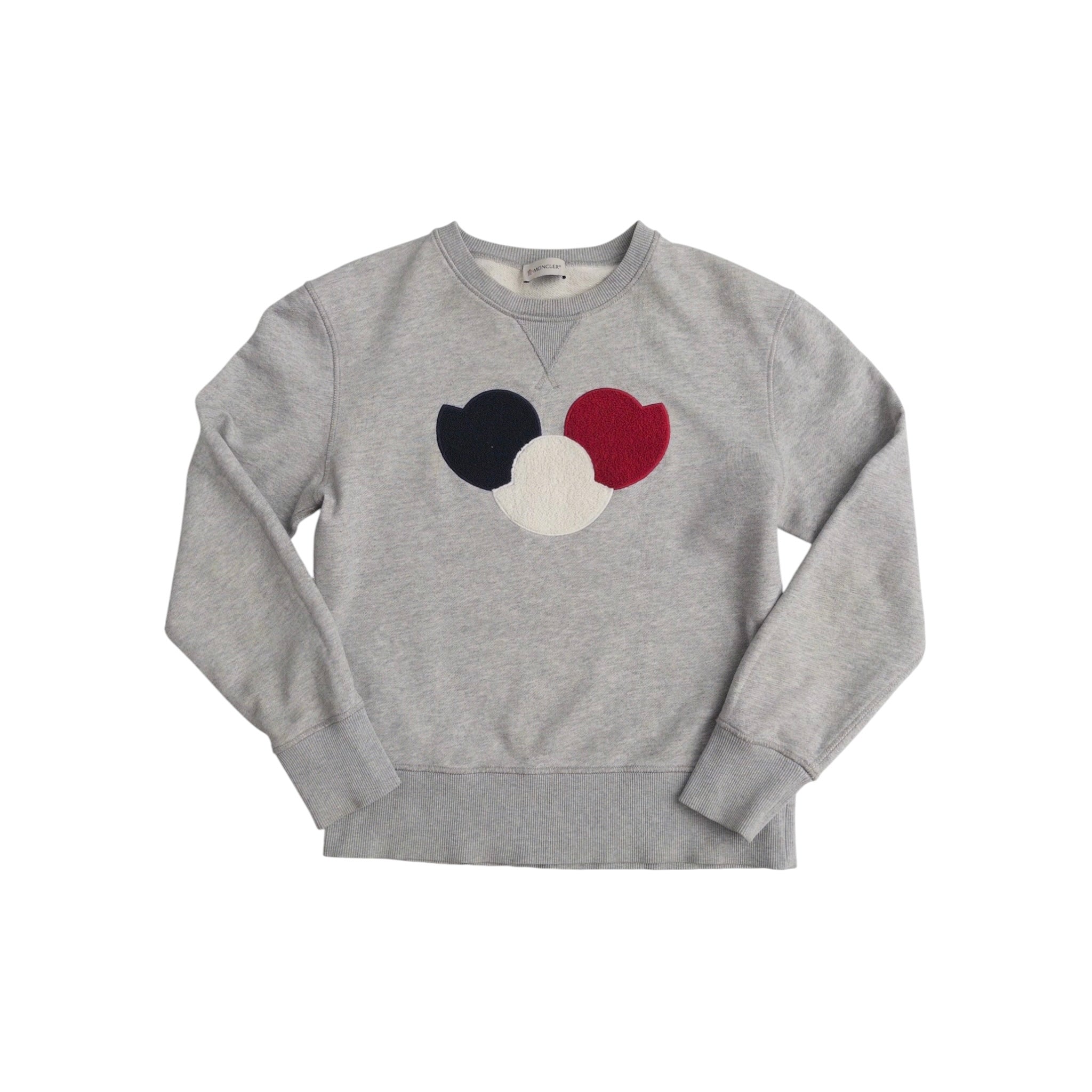 MONCLER TRIPLE LOGO CREWNECK