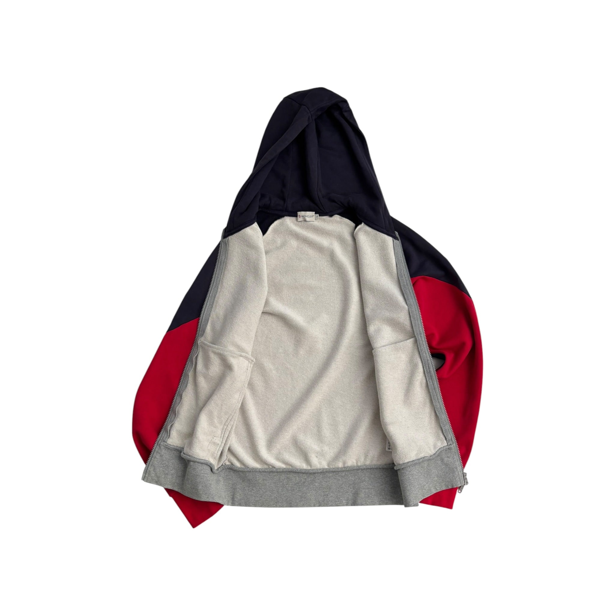 MONCLER ZIP-UP MULTICOLOR HOODIE