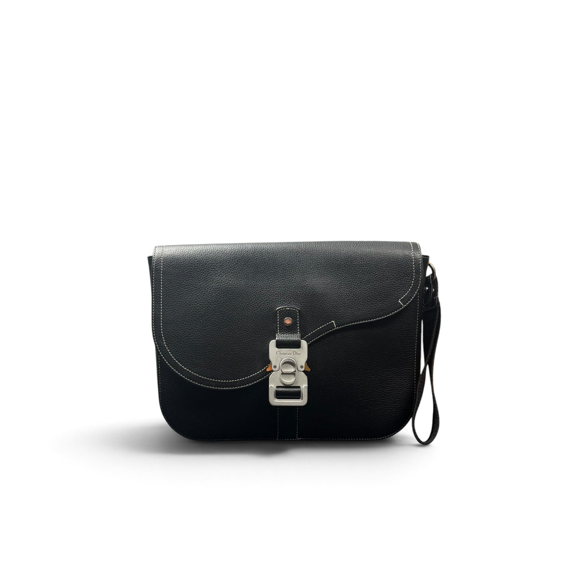 DIOR A5 SADDLE LEATHER BAG POUCH