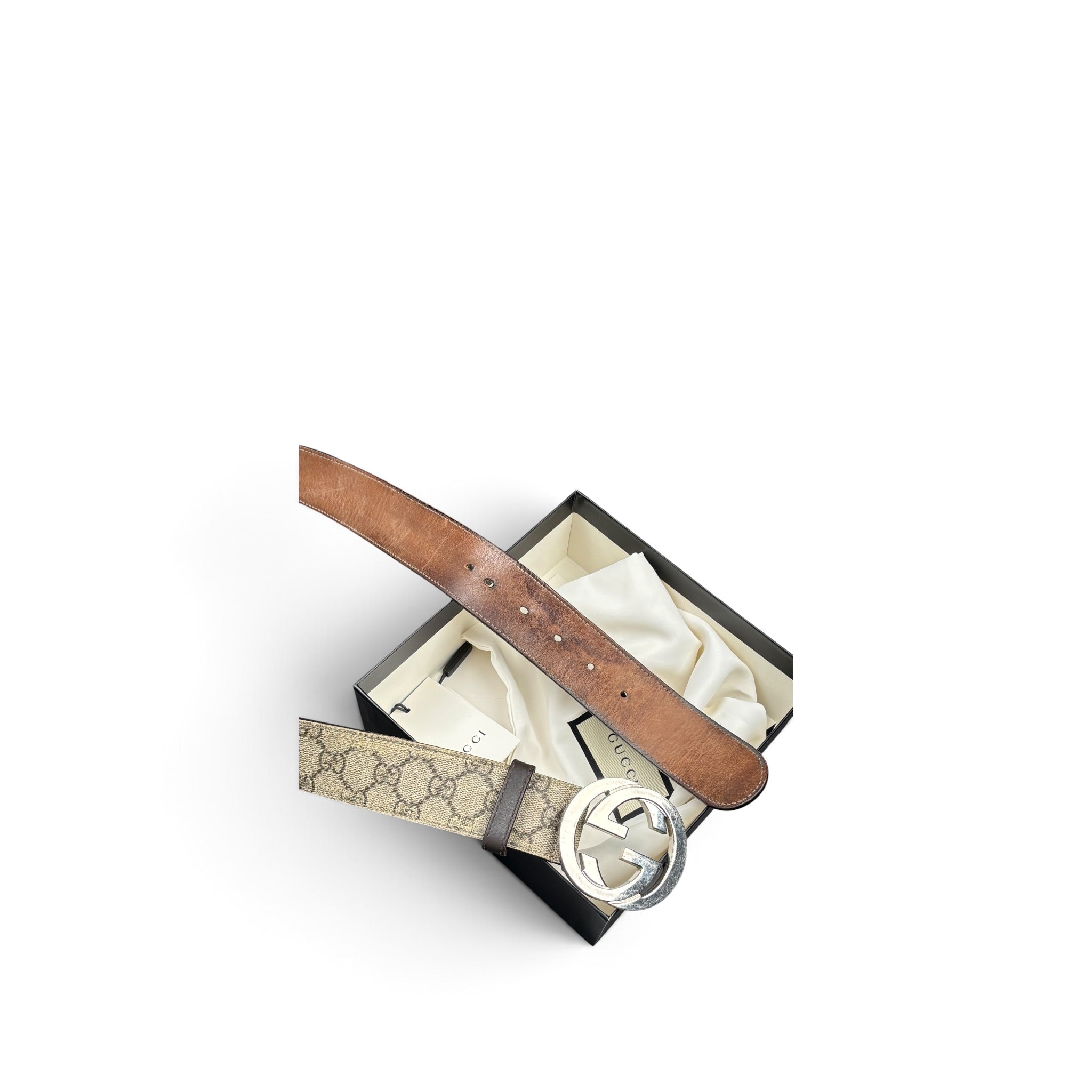 GUCCI GG SUPREME BELT