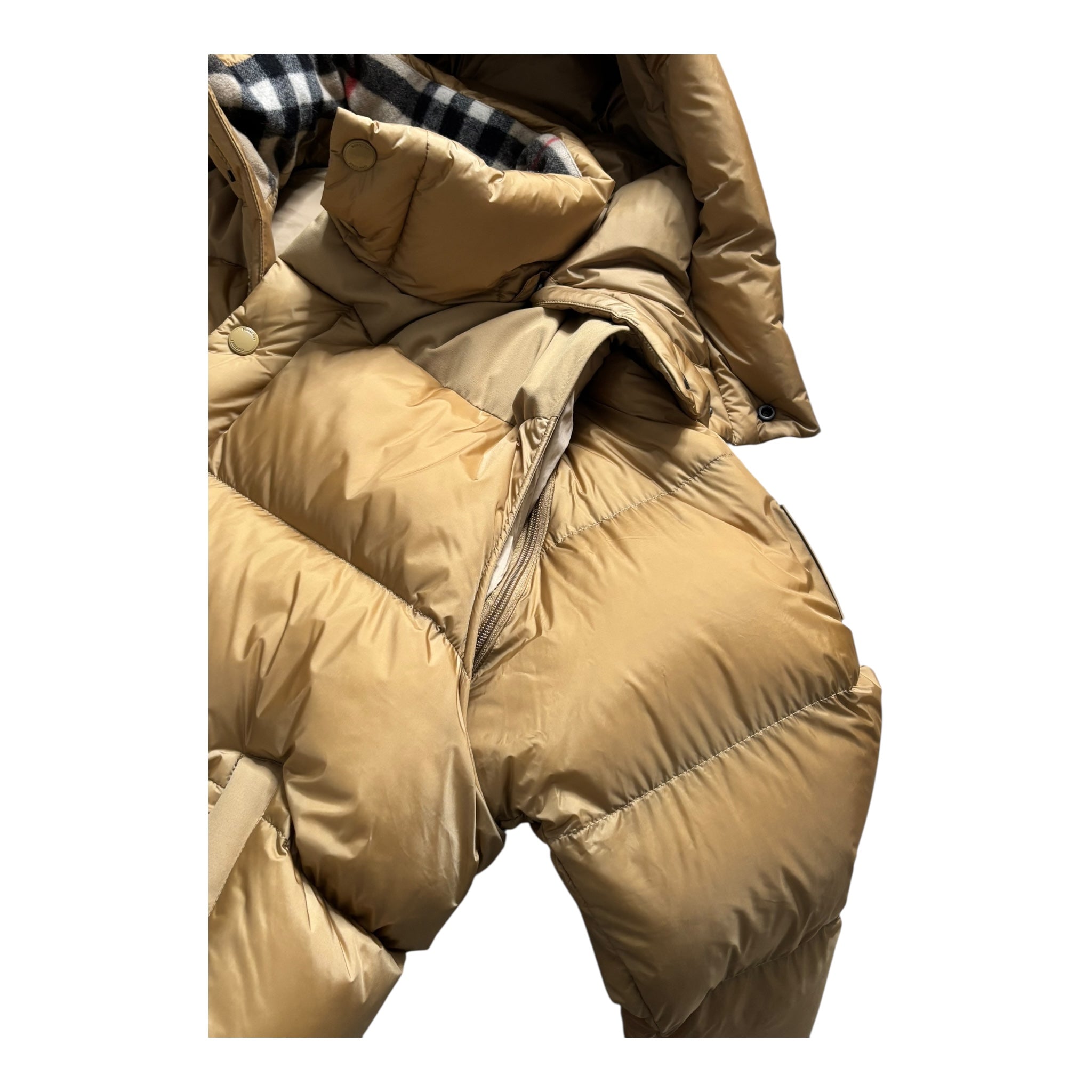 BURBERRY LEEDS HOODED DOWN JACKET