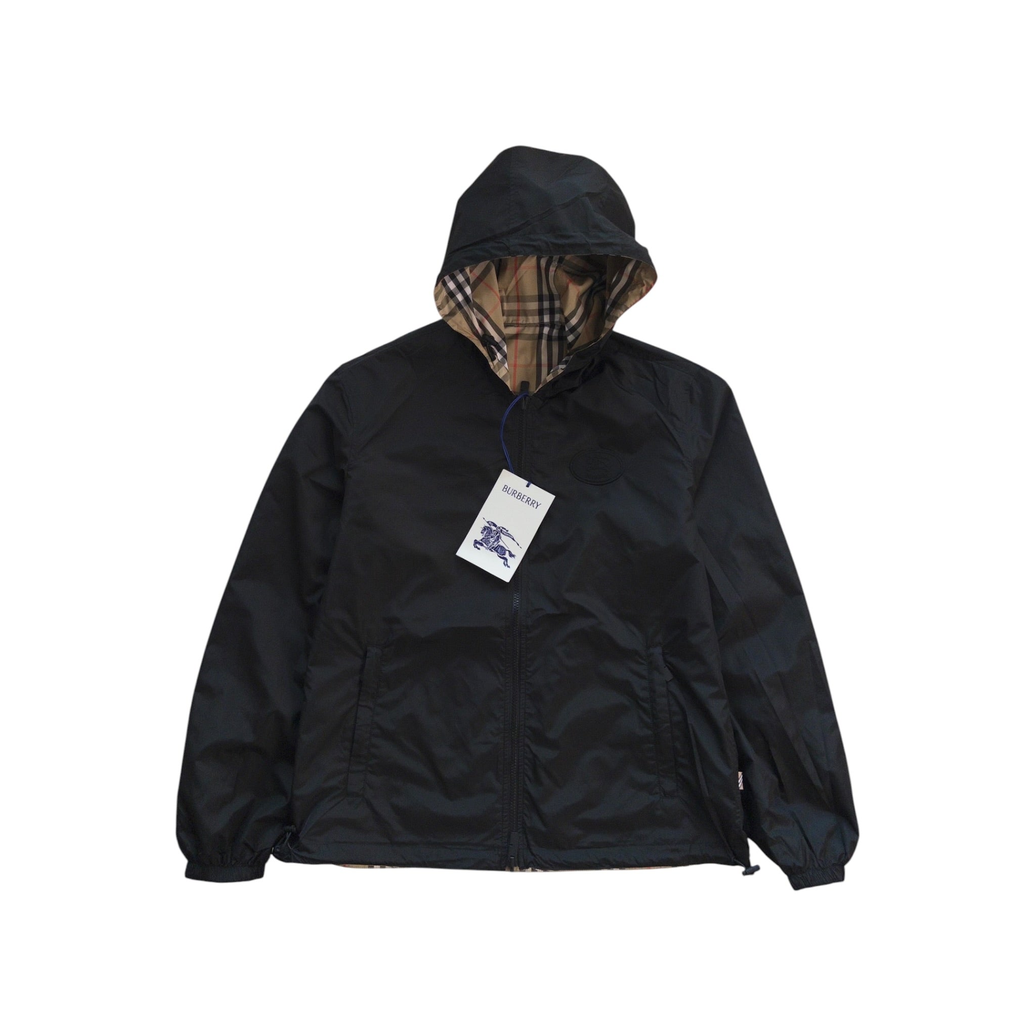 BURBERRY MONOGRAM REVERSIBLE WINDBREAKER