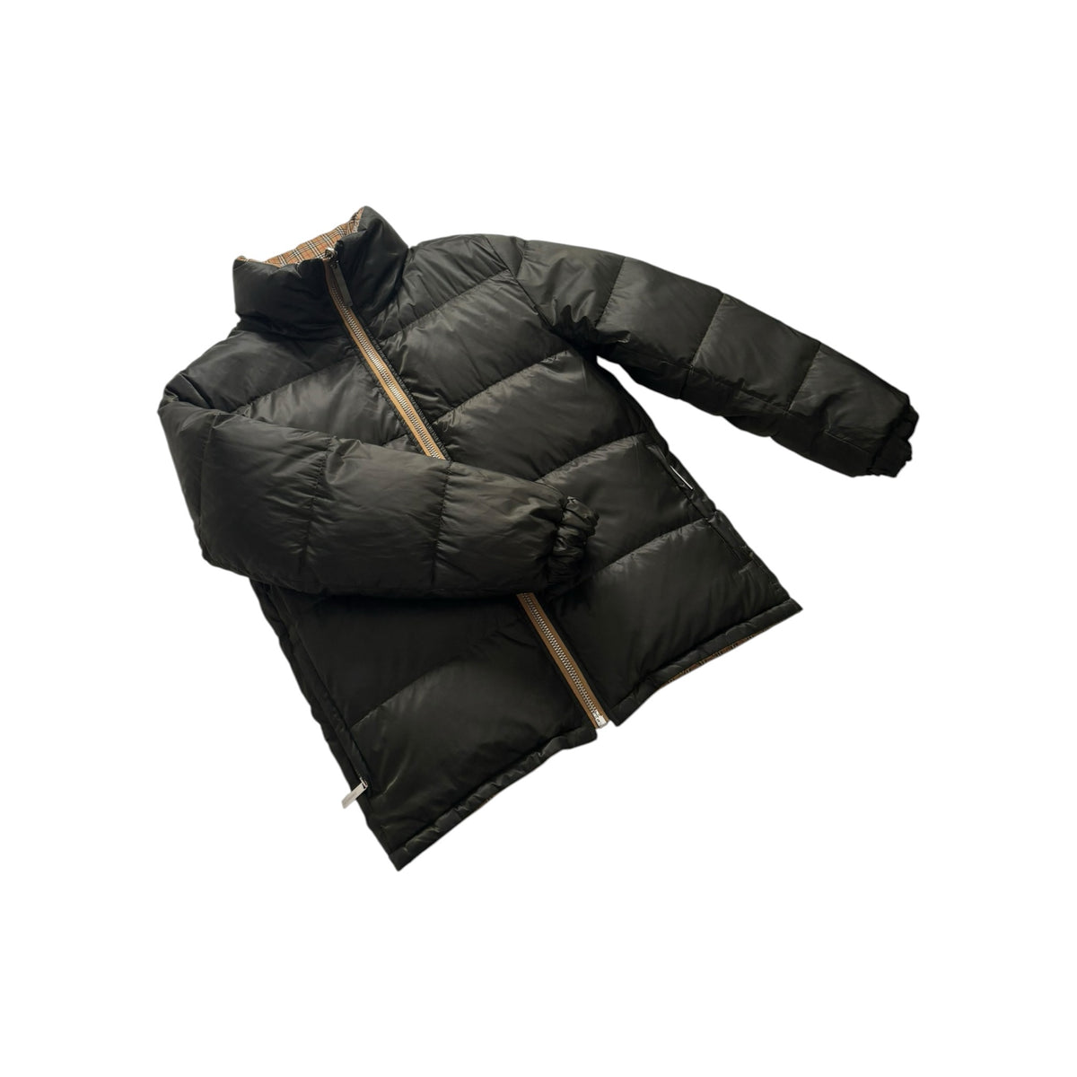 BURBERRY CHRCK REVERSIBLE DOWN JACKET