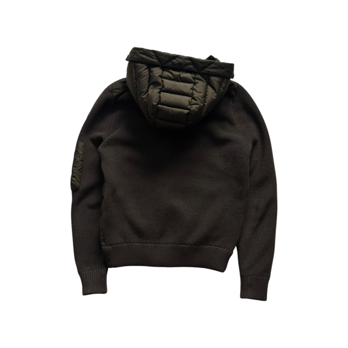 MONCLER HOODED CARDIGAN TRICOT