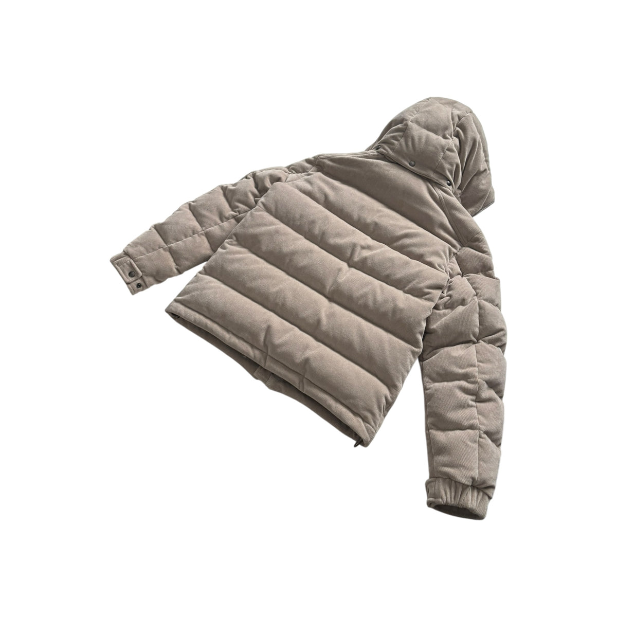 MONCLER BLEND CORDUROY MAYA DOWN JACKET