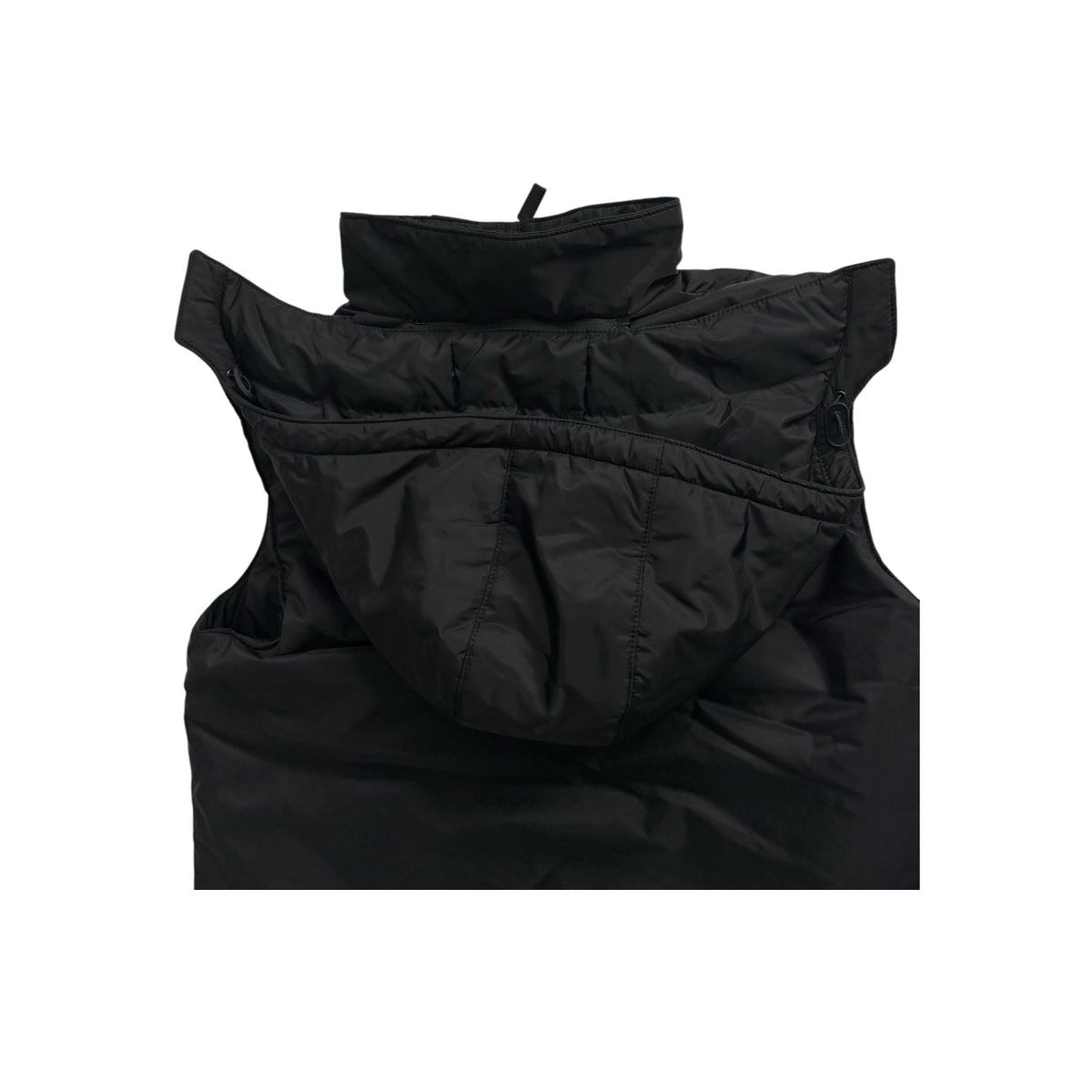 PRADA HOODED DOWN VEST