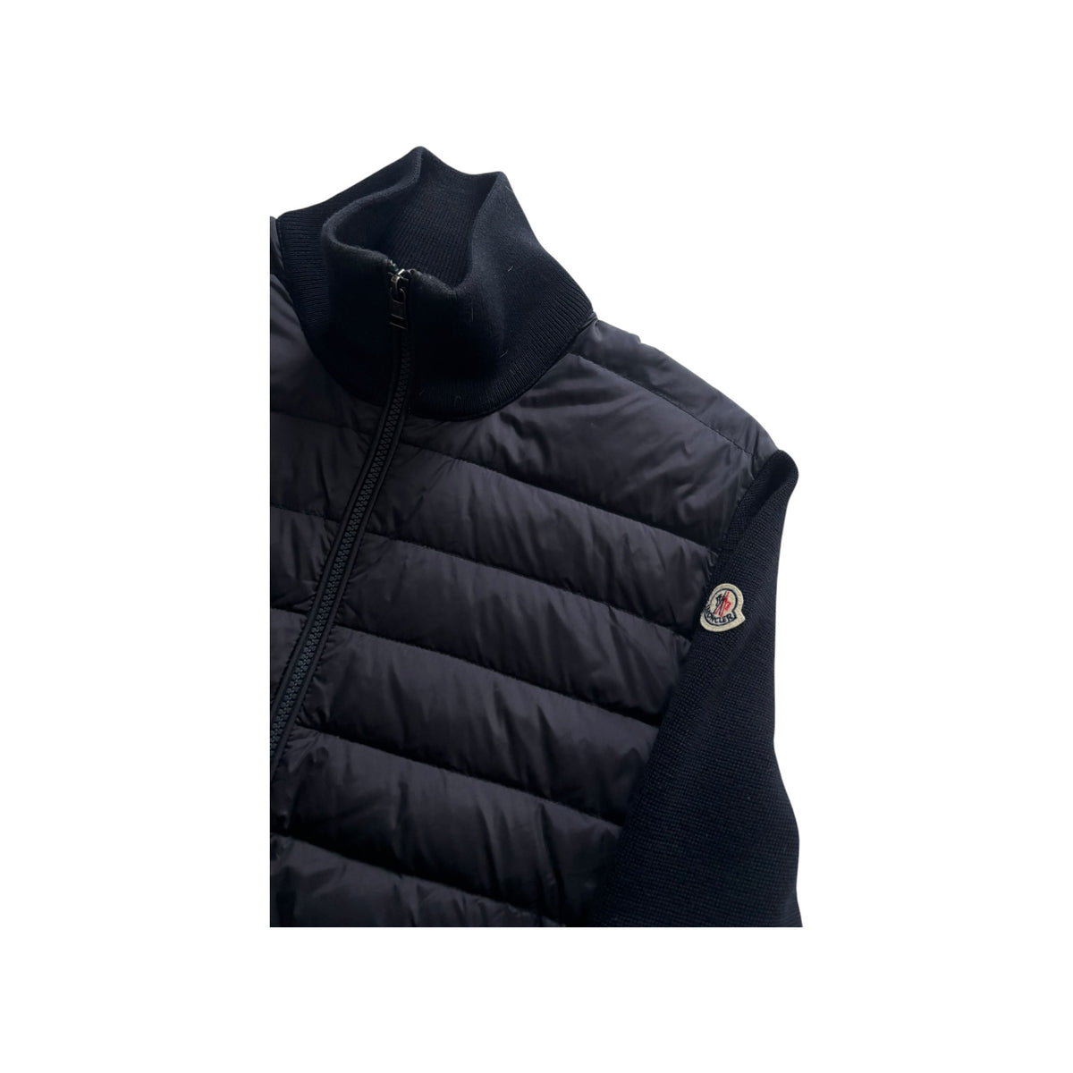 MONCLER PADDED CARDIGAN